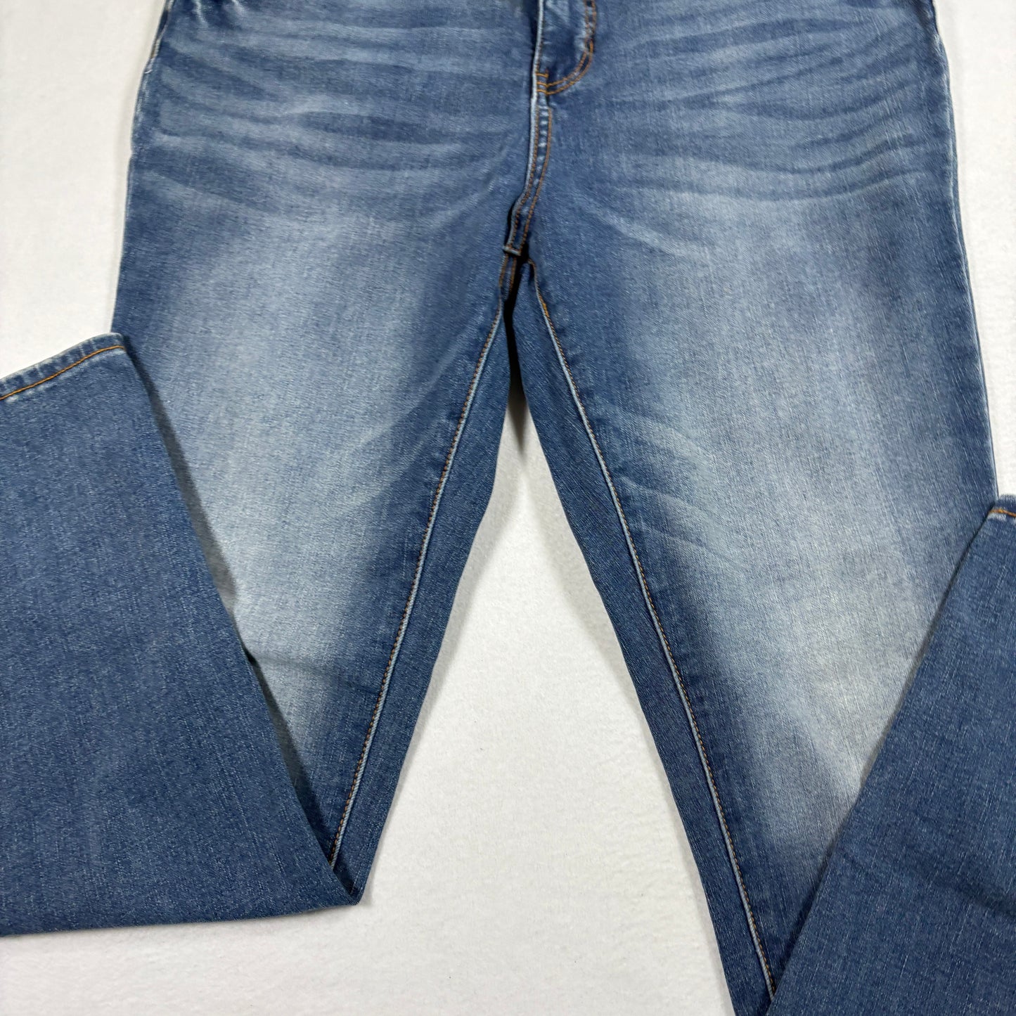 Time and Tru Womens Jeans Size 8 Blue High Rise Curvy Stretch Denim Y2K Classic