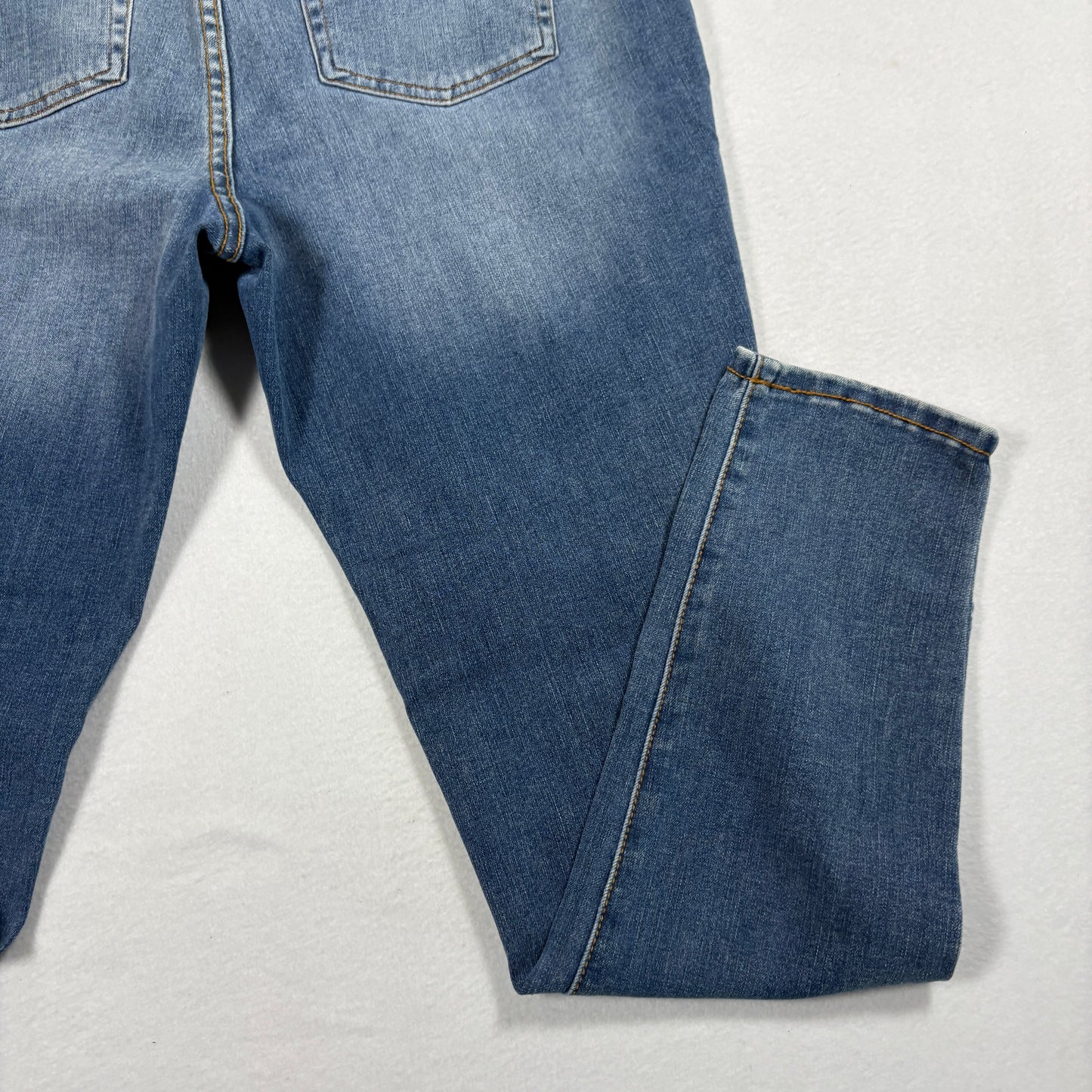 Time and Tru Womens Jeans Size 8 Blue High Rise Curvy Stretch Denim Y2K Classic