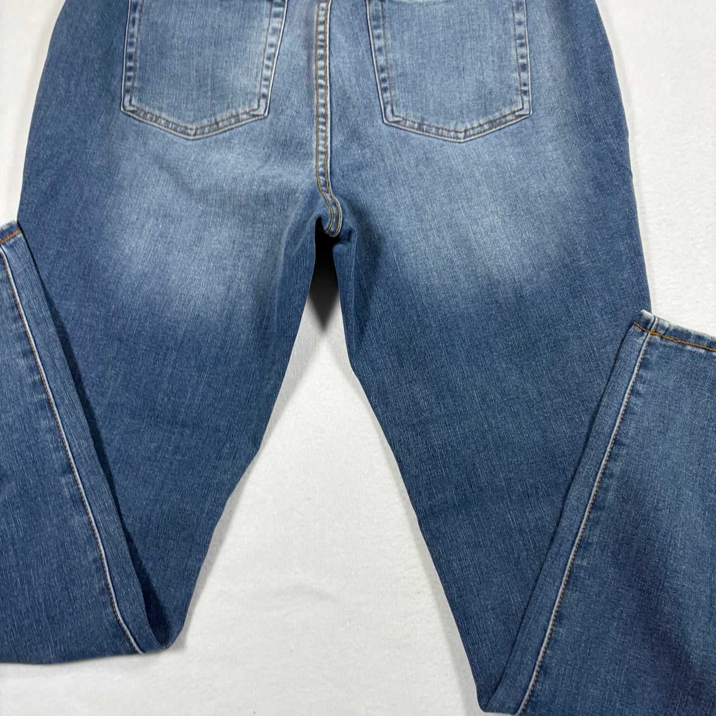 Time and Tru Womens Jeans Size 8 Blue High Rise Curvy Stretch Denim Y2K Classic