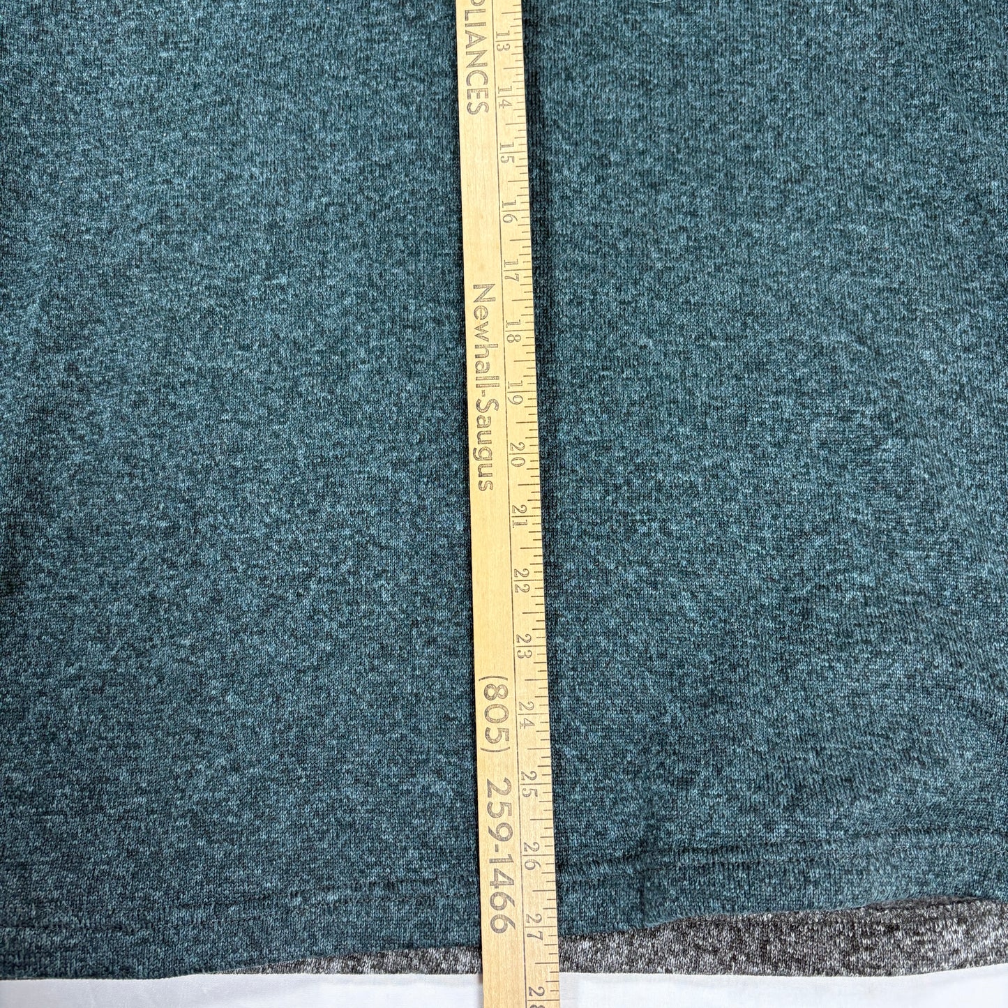 Sonoma Men’s Pullover 2XL Gray Green Fleece Snap Mock Neck Sweater Big Casual