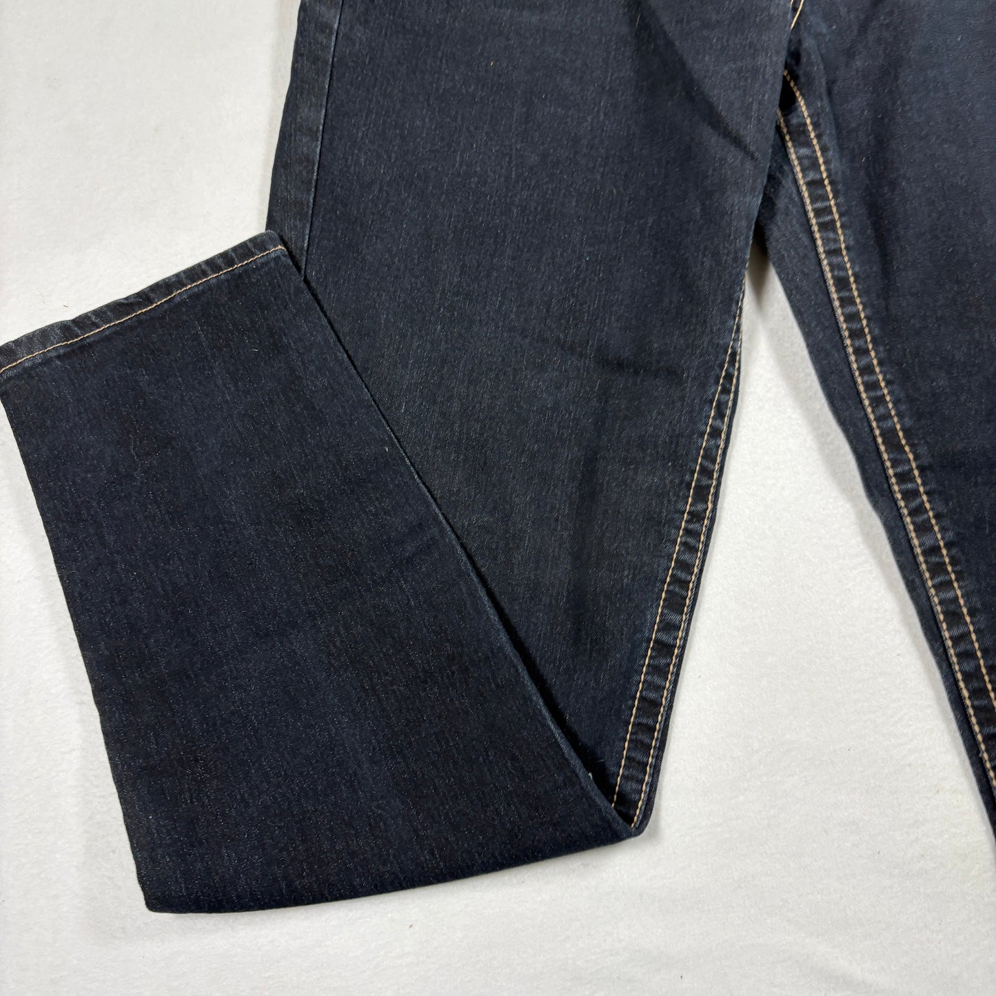 Saza Womens Jeans Size 20 Dark Wash Stretch Denim Y2K Plus Size Straight