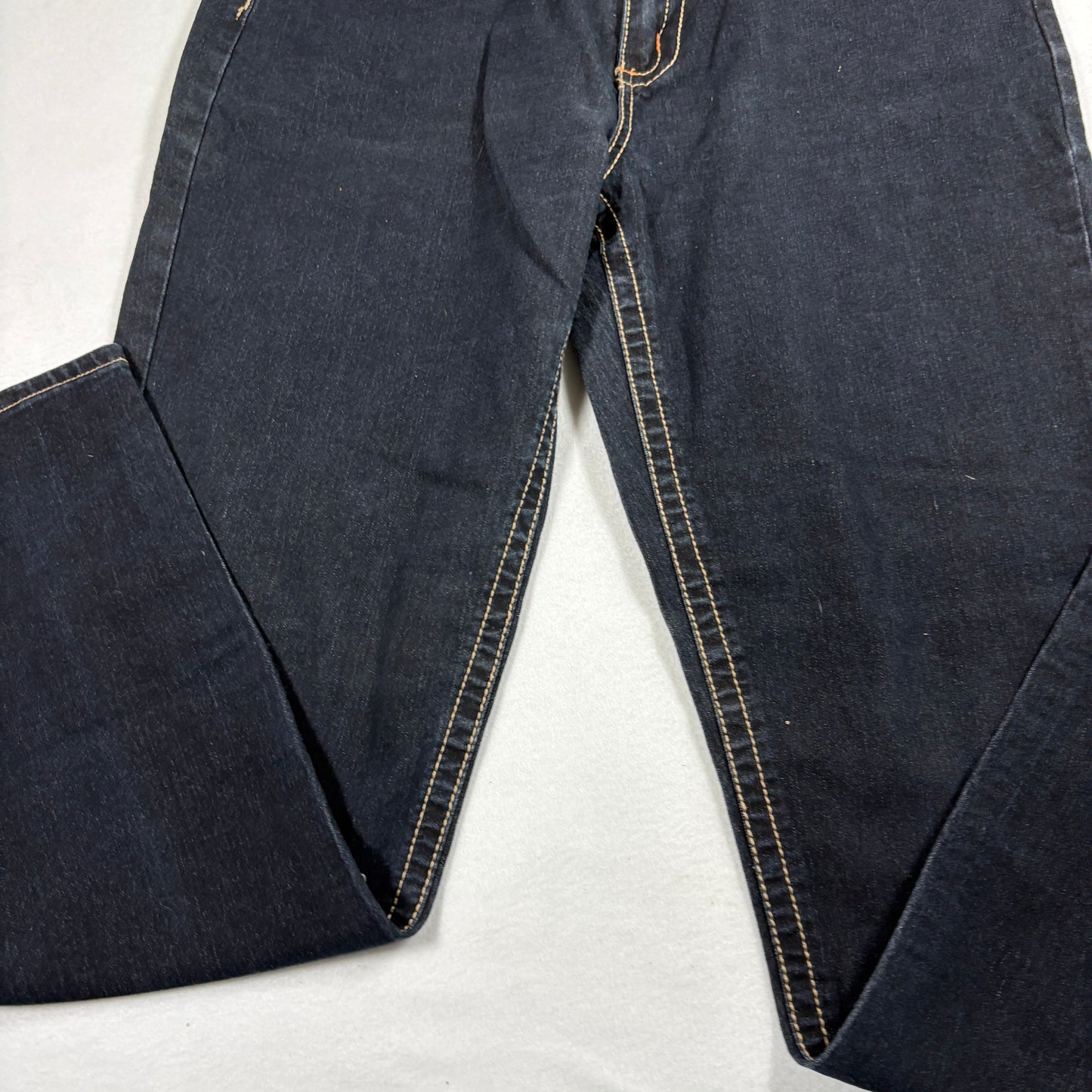 Saza Womens Jeans Size 20 Dark Wash Stretch Denim Y2K Plus Size Straight