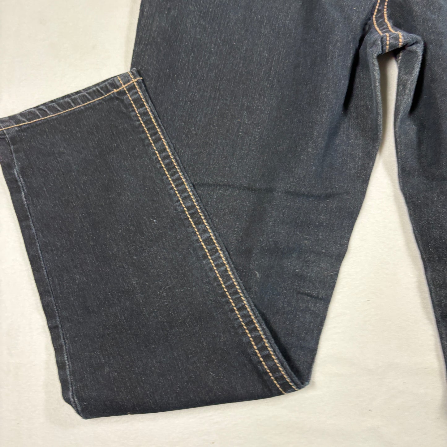 Saza Womens Jeans Size 20 Dark Wash Stretch Denim Y2K Plus Size Straight