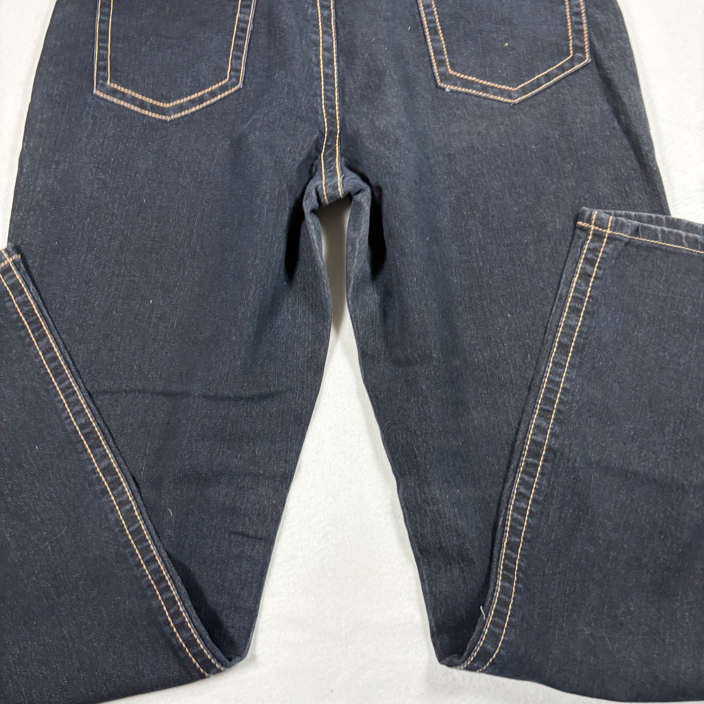 Saza Womens Jeans Size 20 Dark Wash Stretch Denim Y2K Plus Size Straight