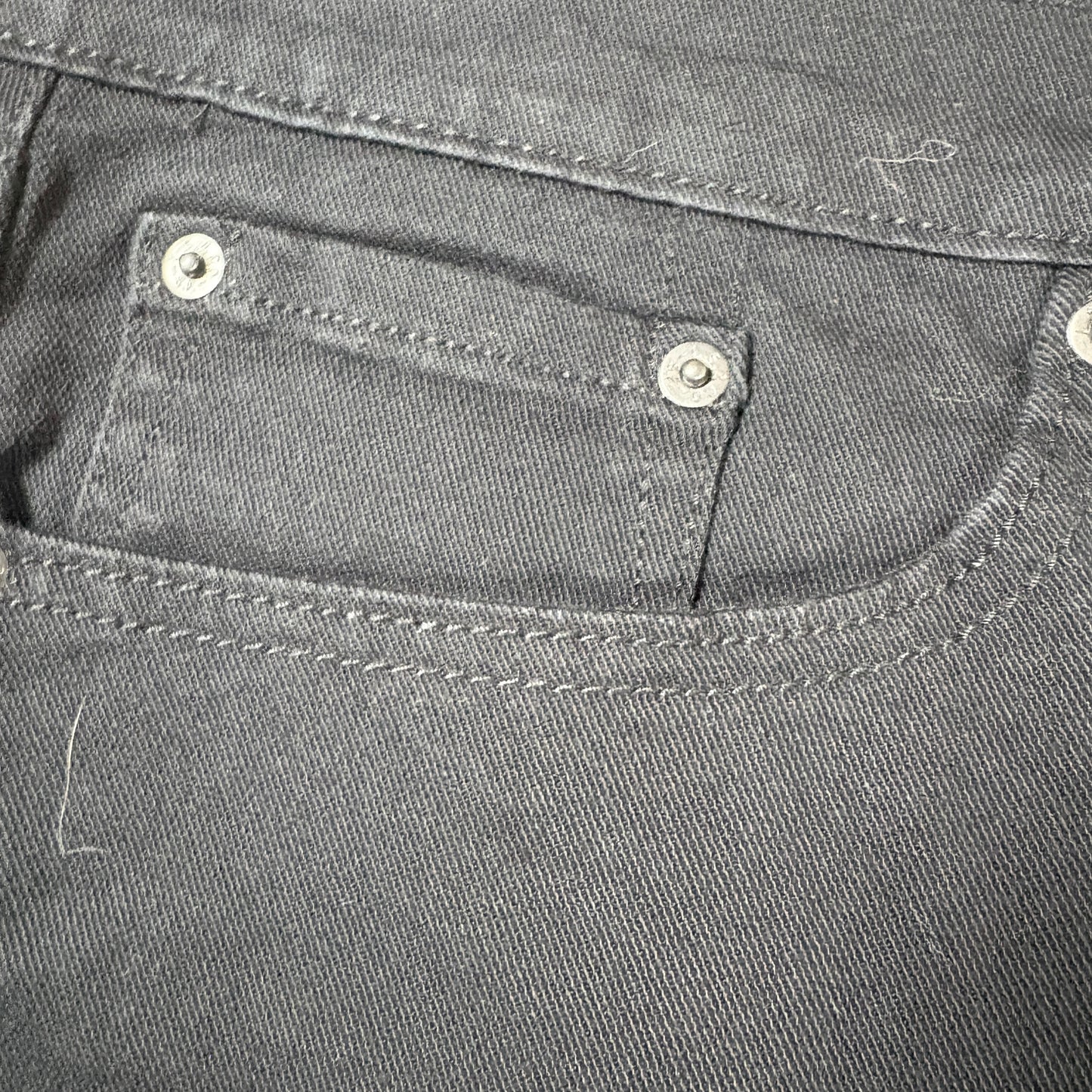 NWT Levi Strauss Signature Flex Men’s 42x30 Relaxed Fit Black Denim Jeans Baggy