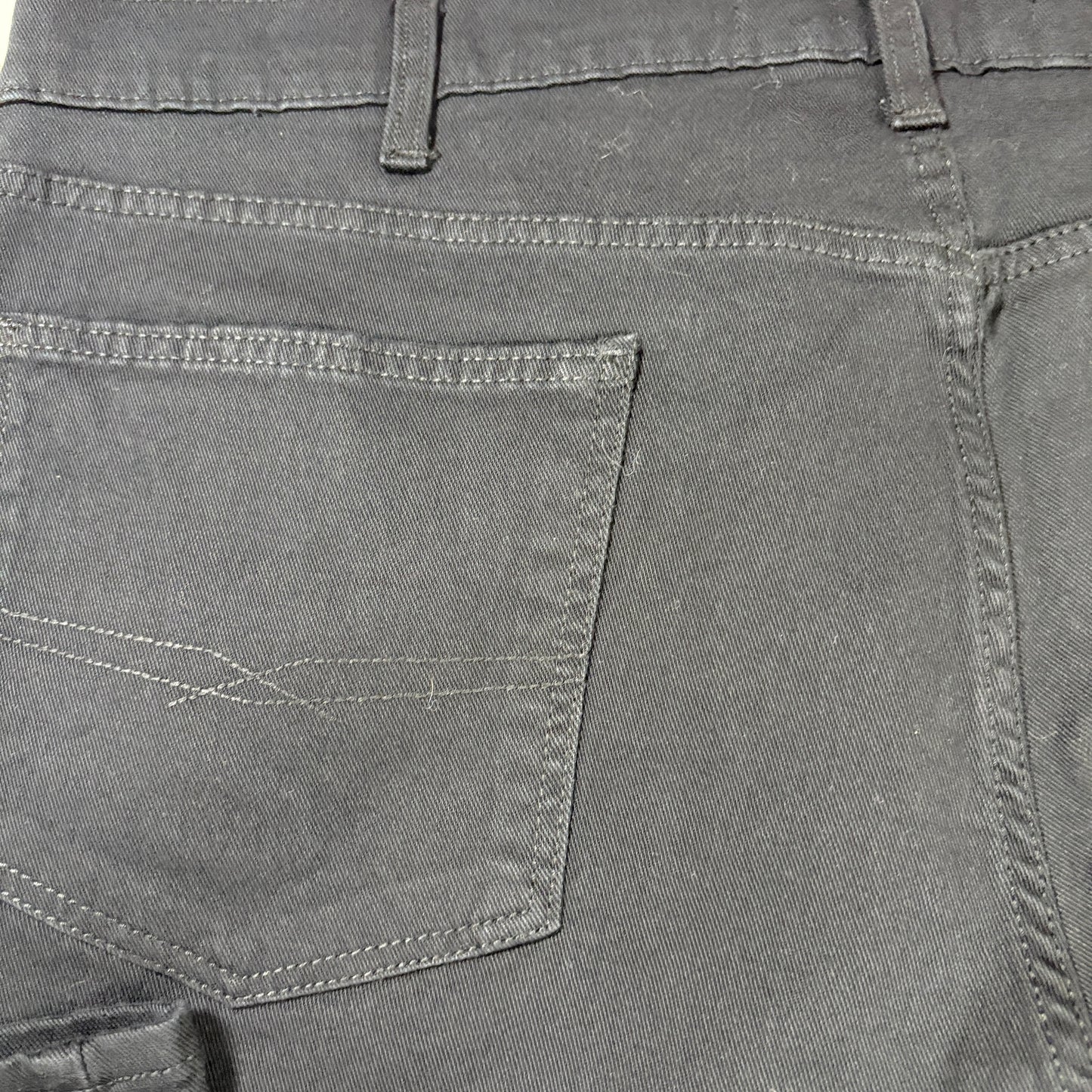 NWT Levi Strauss Signature Flex Men’s 42x30 Relaxed Fit Black Denim Jeans Baggy