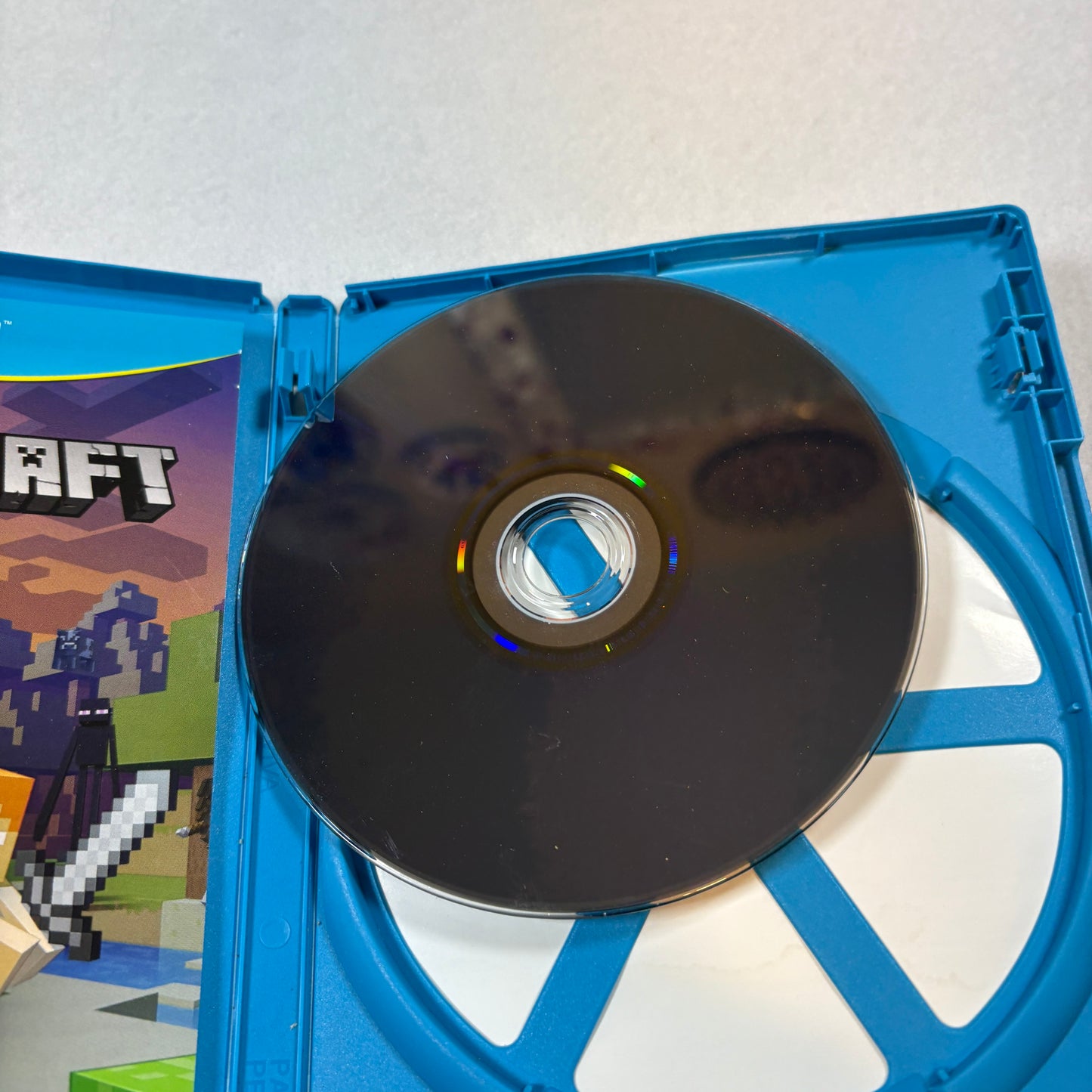 Nintendo Wii U Minecraft WiiU Edition Complete w/ Case Manual Disc Tested