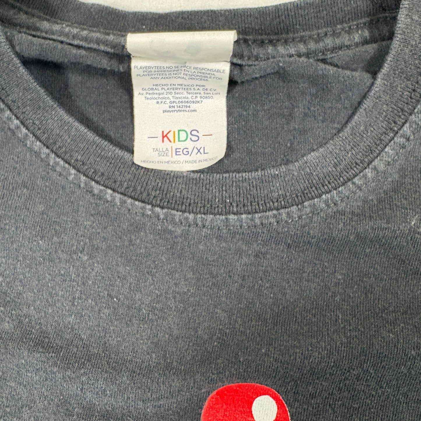 Kids XL Horror Movie Friends Shirt Graphic Tee Black Villains Scary Halloween