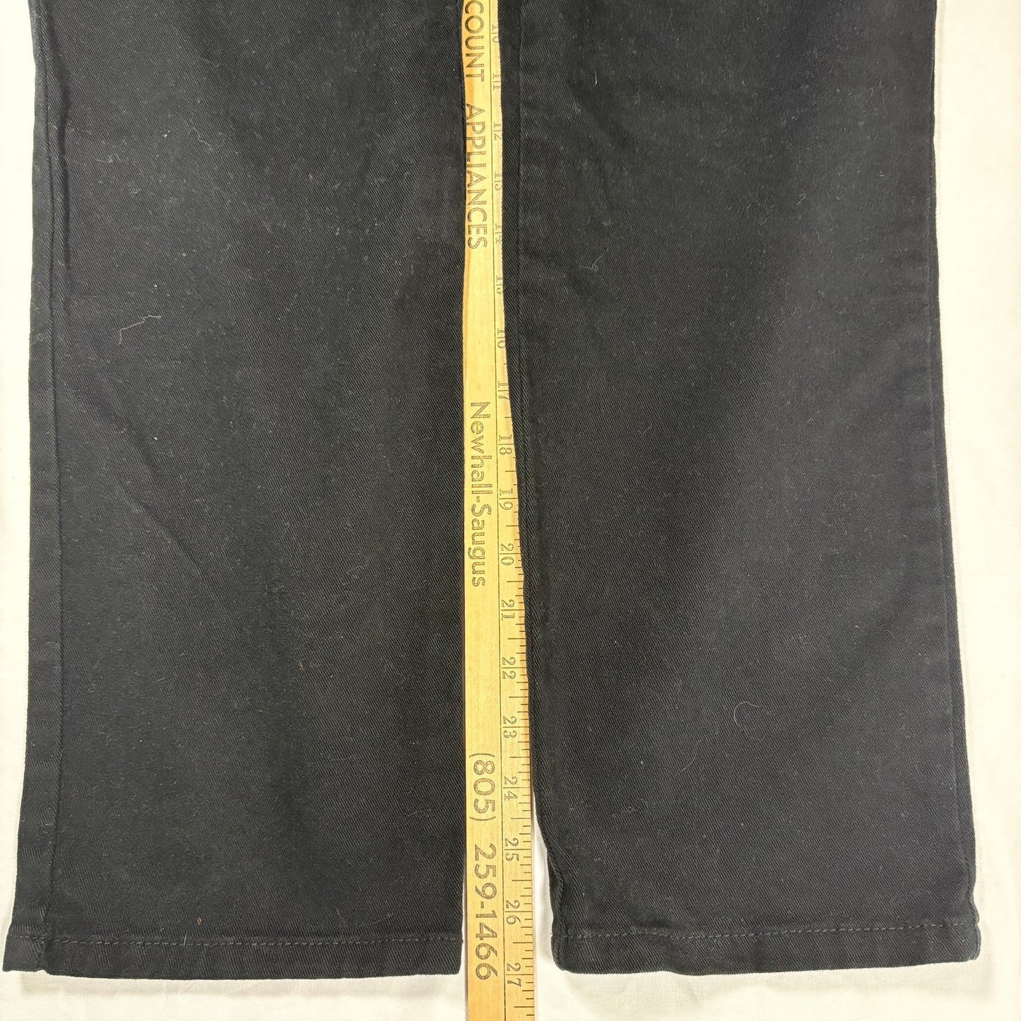 Gloria Vanderbilt Amanda Black Jeans Women’s Size 14 Bootcut High Rise Stretch Denim