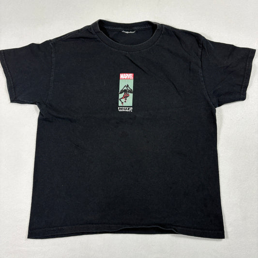 Marvel HUF Spider Man Miles Morales Kids Youth M T Shirt Black Graphic Tee