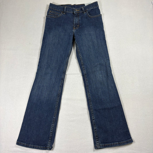 Wrangler Womens Jeans Size 12 Regular Blue Bootcut Stretch Denim Mid Rise