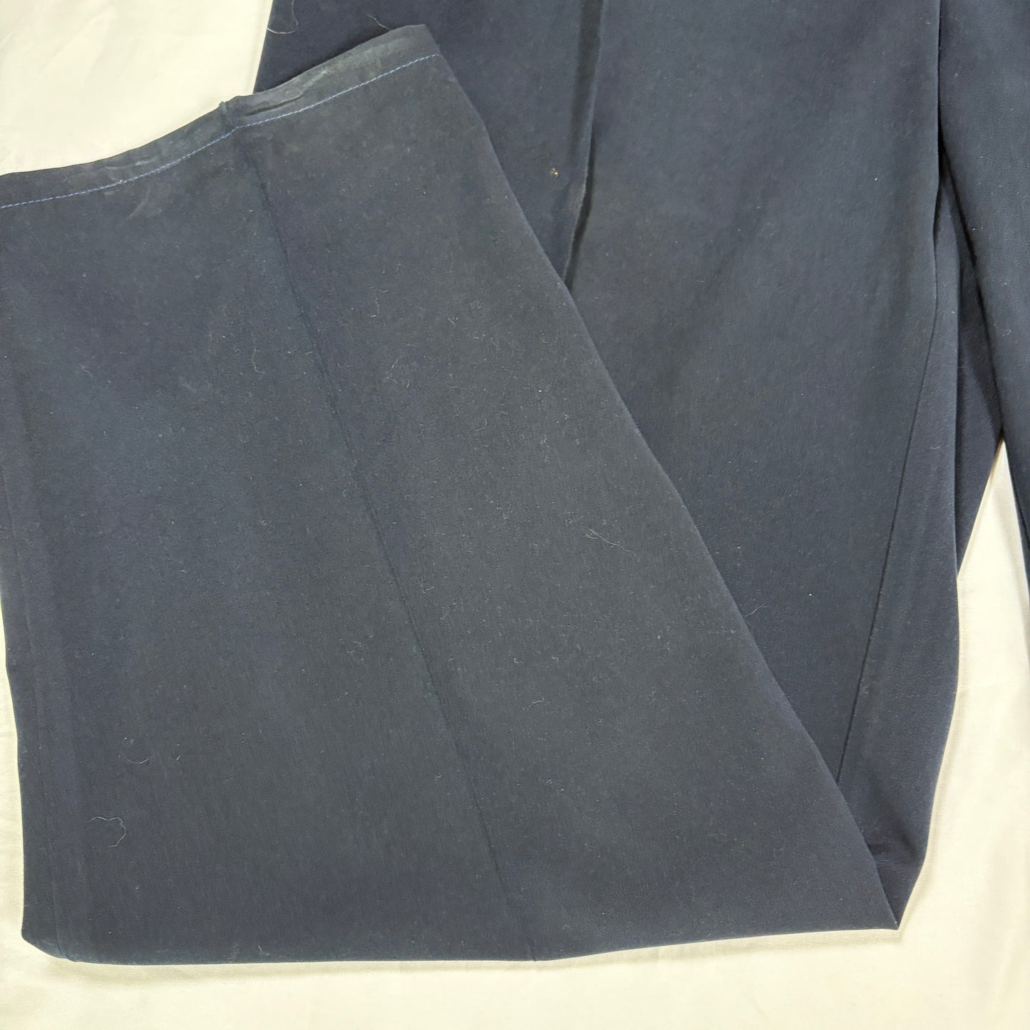 Tommy Hilfiger Golf Pants Men 38x32 Navy Blue Dress Slacks Pleated Classic Fit