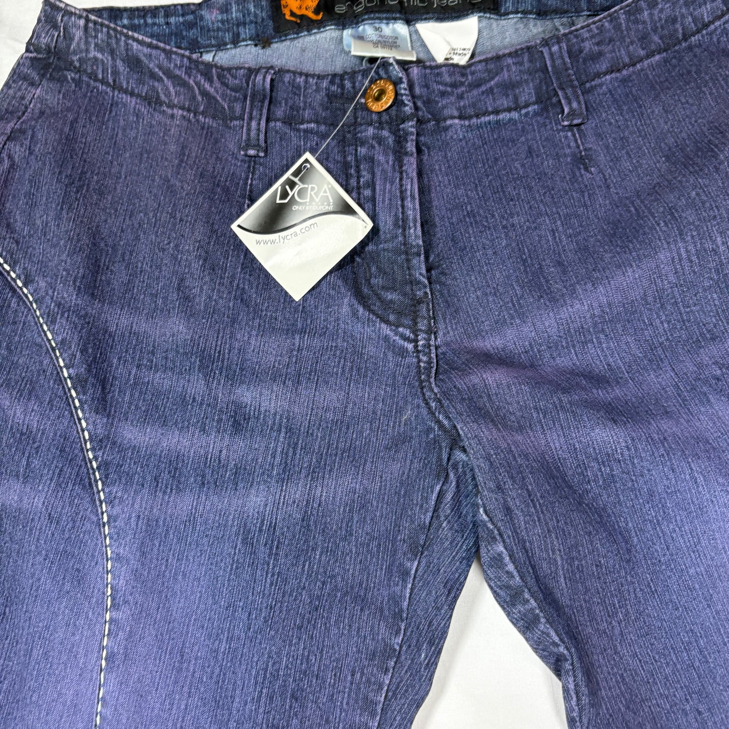 Parasuco Ergonomic Jeans Women 30 Blue Bootcut Flare Stretch Denim NWT Canada