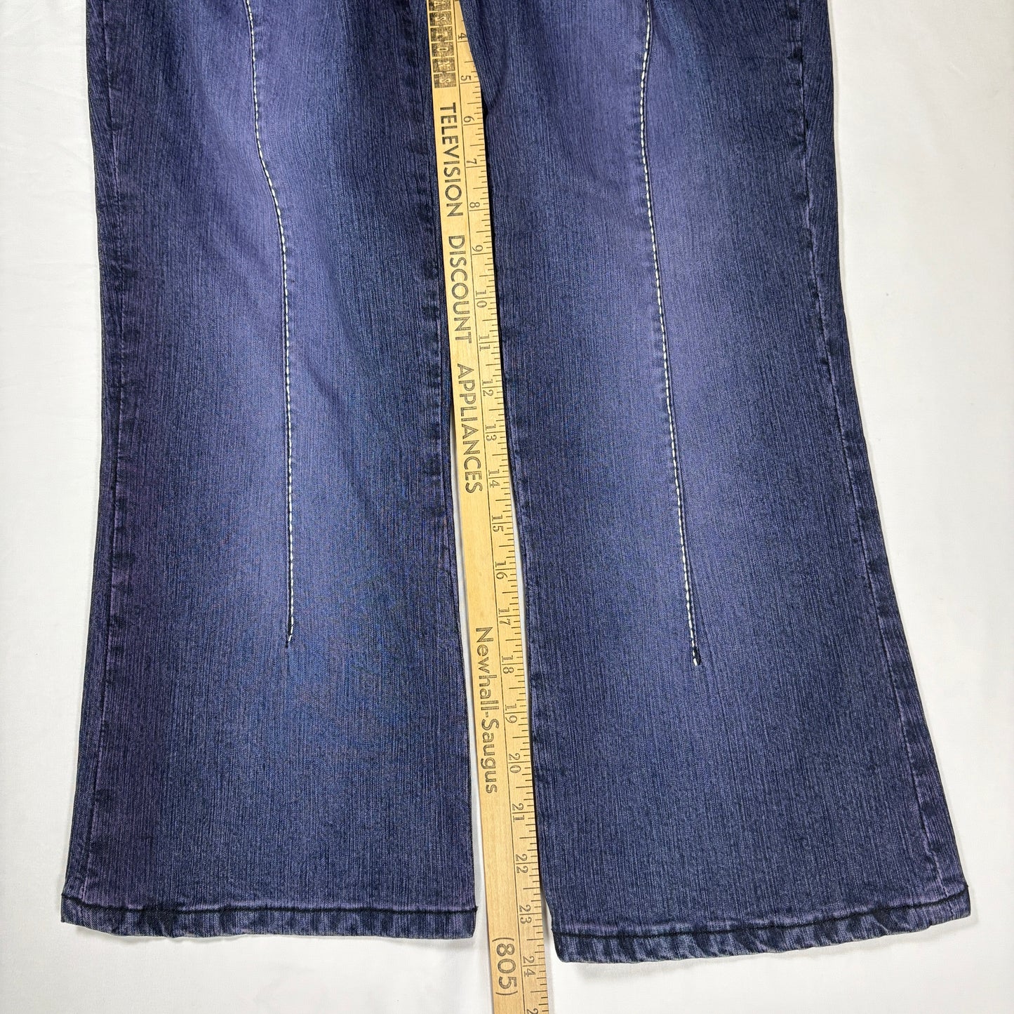 Parasuco Ergonomic Jeans Women 30 Blue Bootcut Flare Stretch Denim NWT Canada