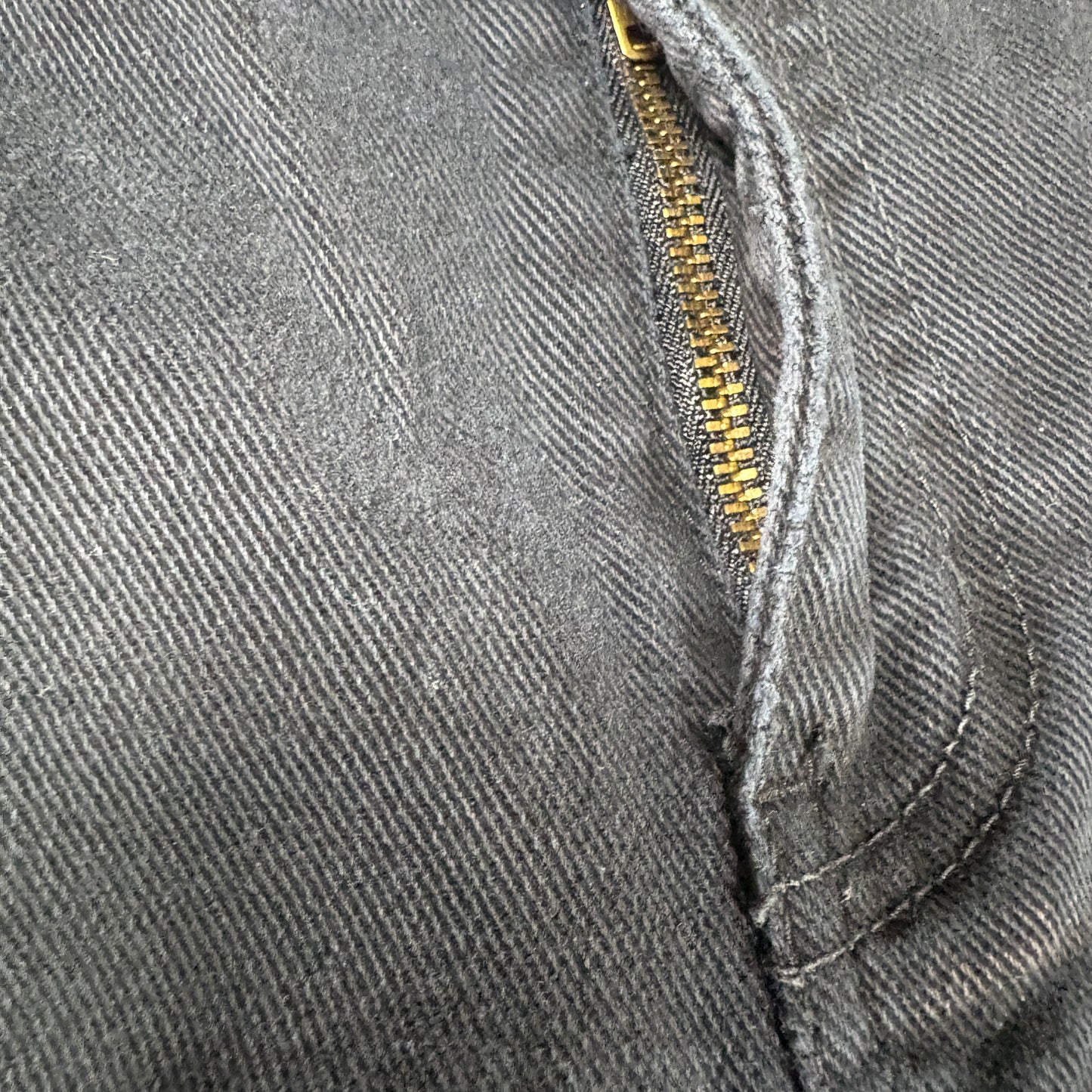 Ralph Lauren Jeans Co Women 12P Black Denim Stretch Petite Classic Casual Pants