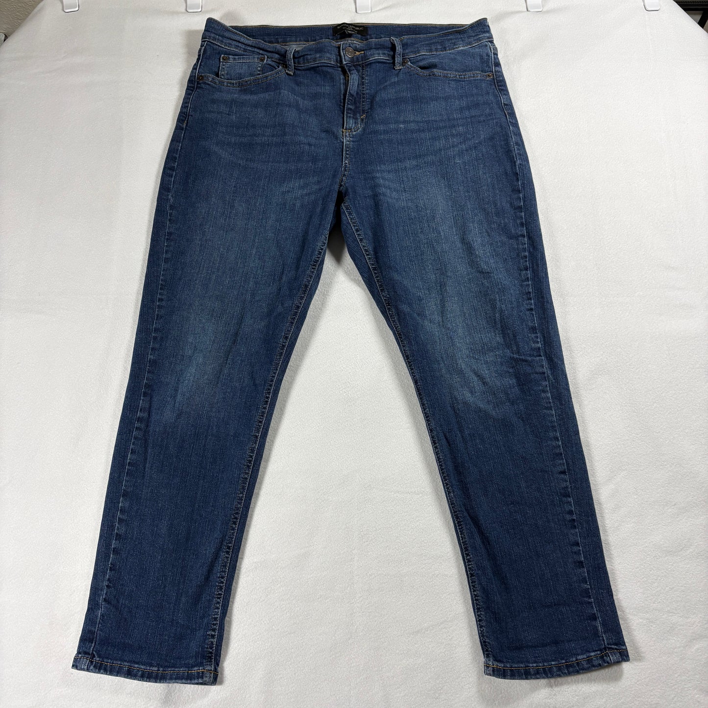 Banana Republic Jeans Women 32x14 Blue Girlfriend Denim Casual Classic Fit Style