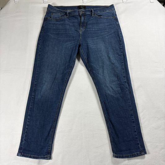 Banana Republic Jeans Women 32x14 Blue Girlfriend Denim Casual Classic Fit Style