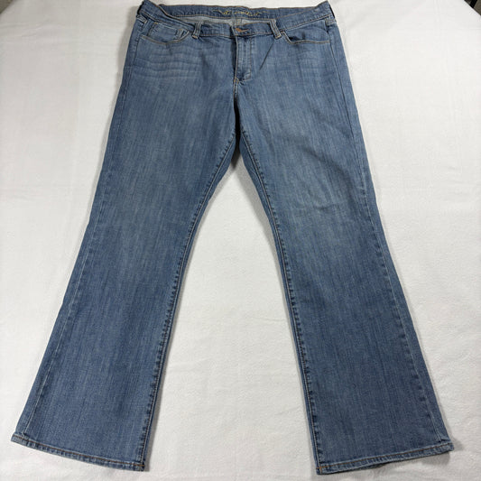 Old Navy Jeans Womens Sweetheart Short 8 Blue Stretch Denim Classic Fit Mid Wash