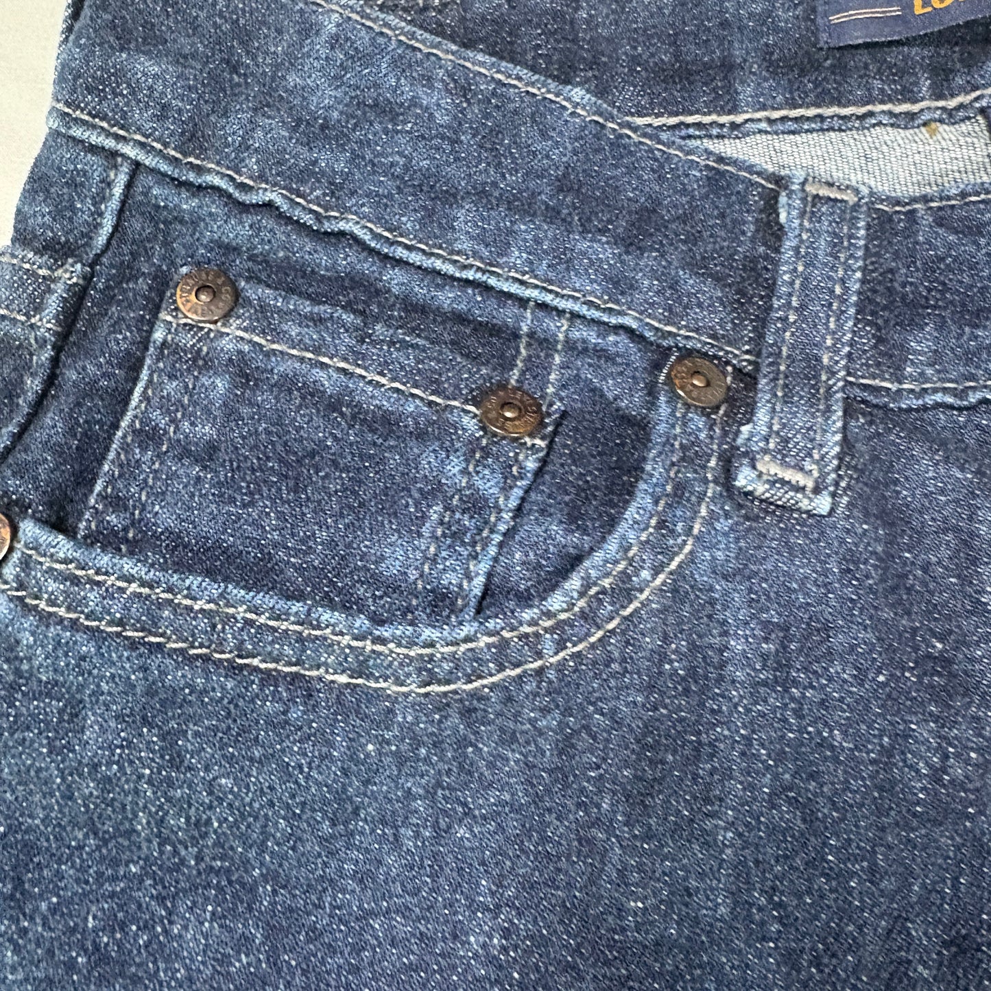 Levi’s Mid Rise Skinny Jeans Women 6S Dark Wash Stretch Denim Classic Casual