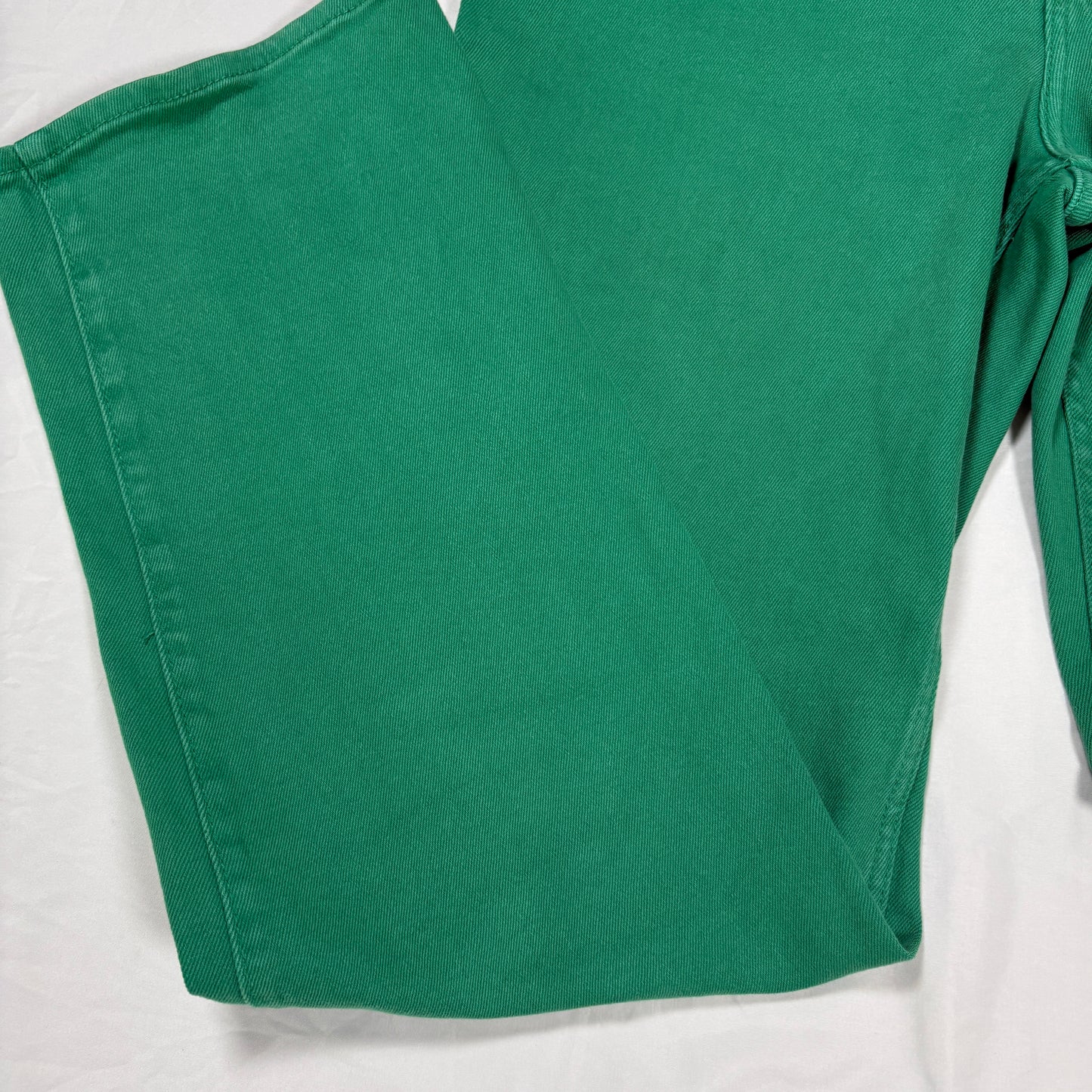 Hollister Dad Jeans Women 7R W28 L31 Green Ultra High Rise Stretch Casual Pants