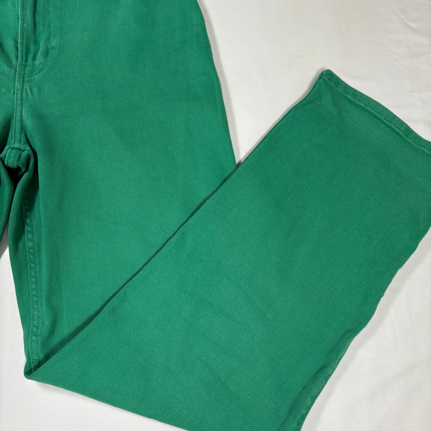 Hollister Dad Jeans Women 7R W28 L31 Green Ultra High Rise Stretch Casual Pants