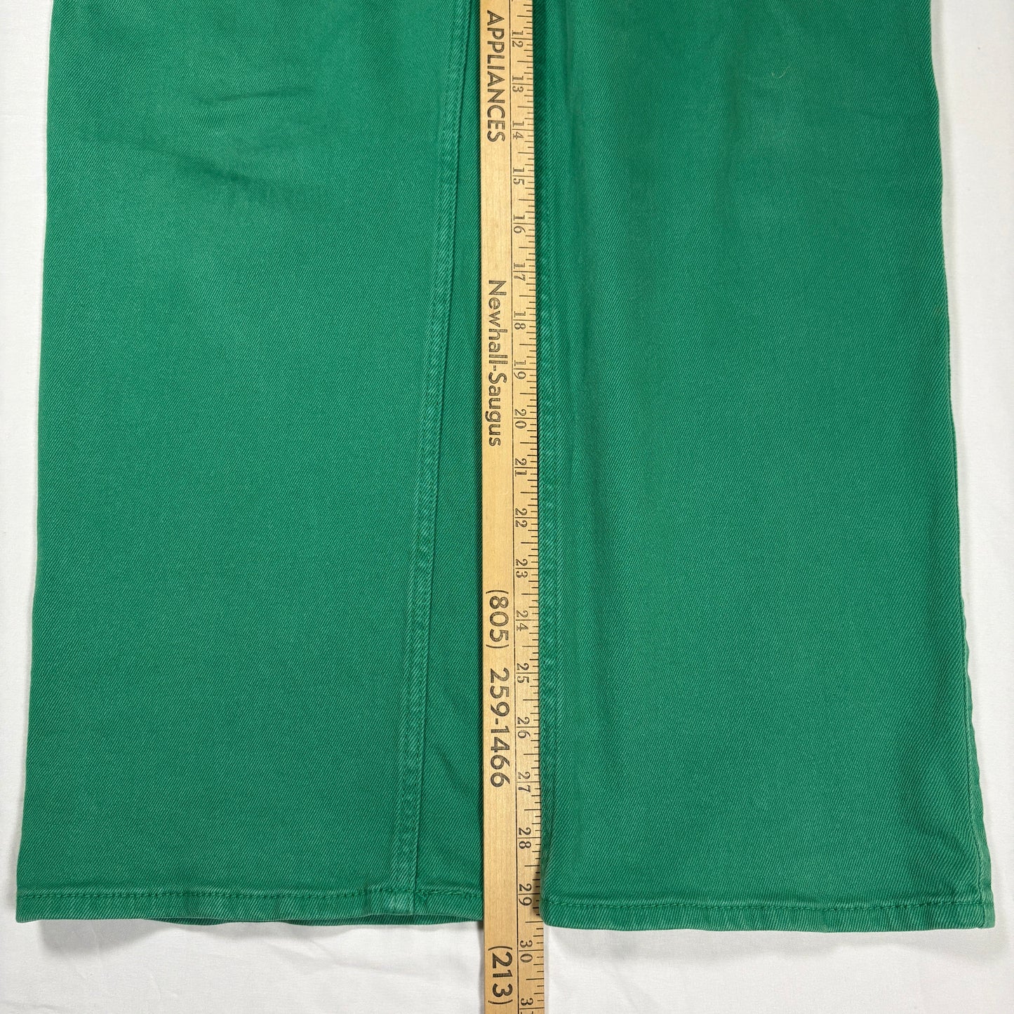 Hollister Dad Jeans Women 7R W28 L31 Green Ultra High Rise Stretch Casual Pants
