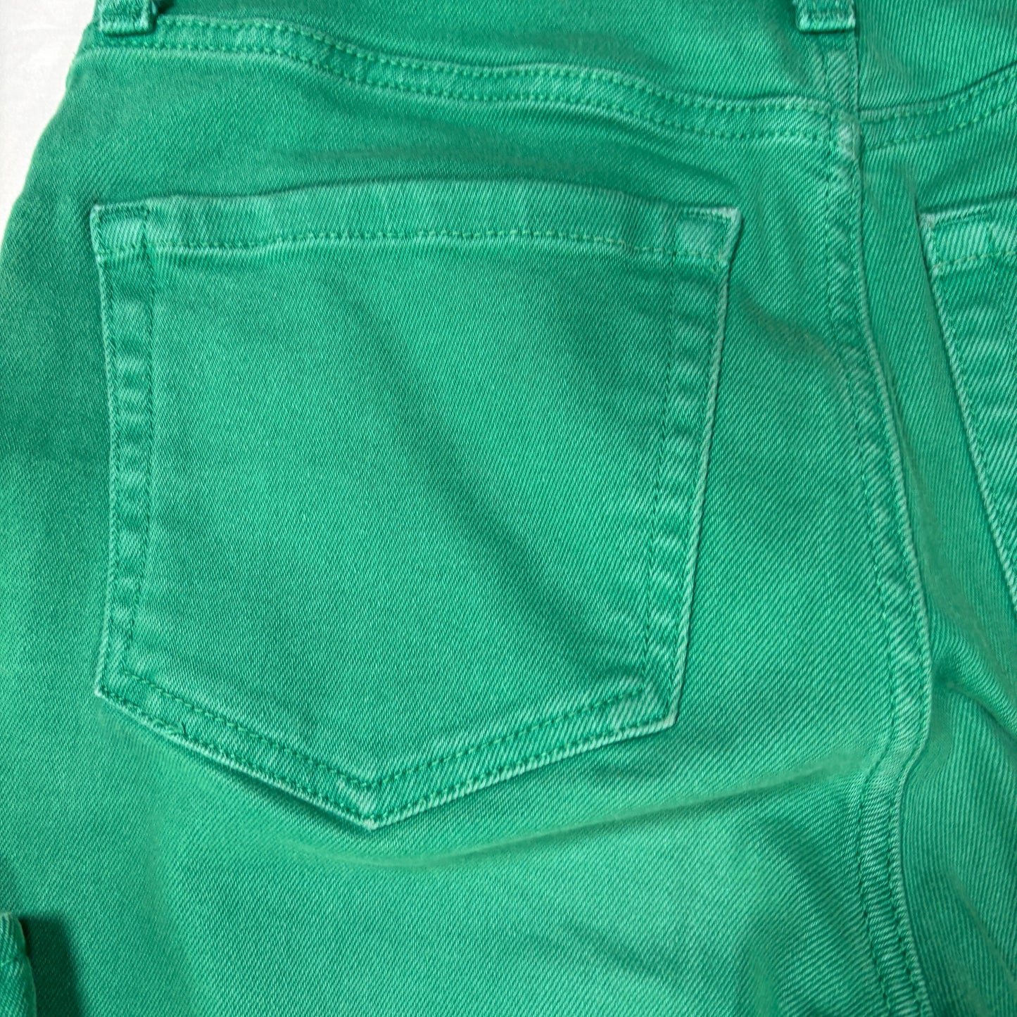 Hollister Dad Jeans Women 7R W28 L31 Green Ultra High Rise Stretch Casual Pants