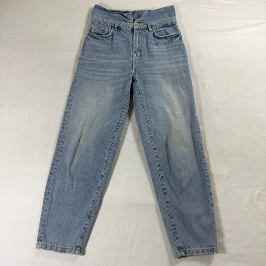 BDG Urban Outfitters Jeans 29 Fits Like 30x27 Mom Taper Light Wash Y2K Denim