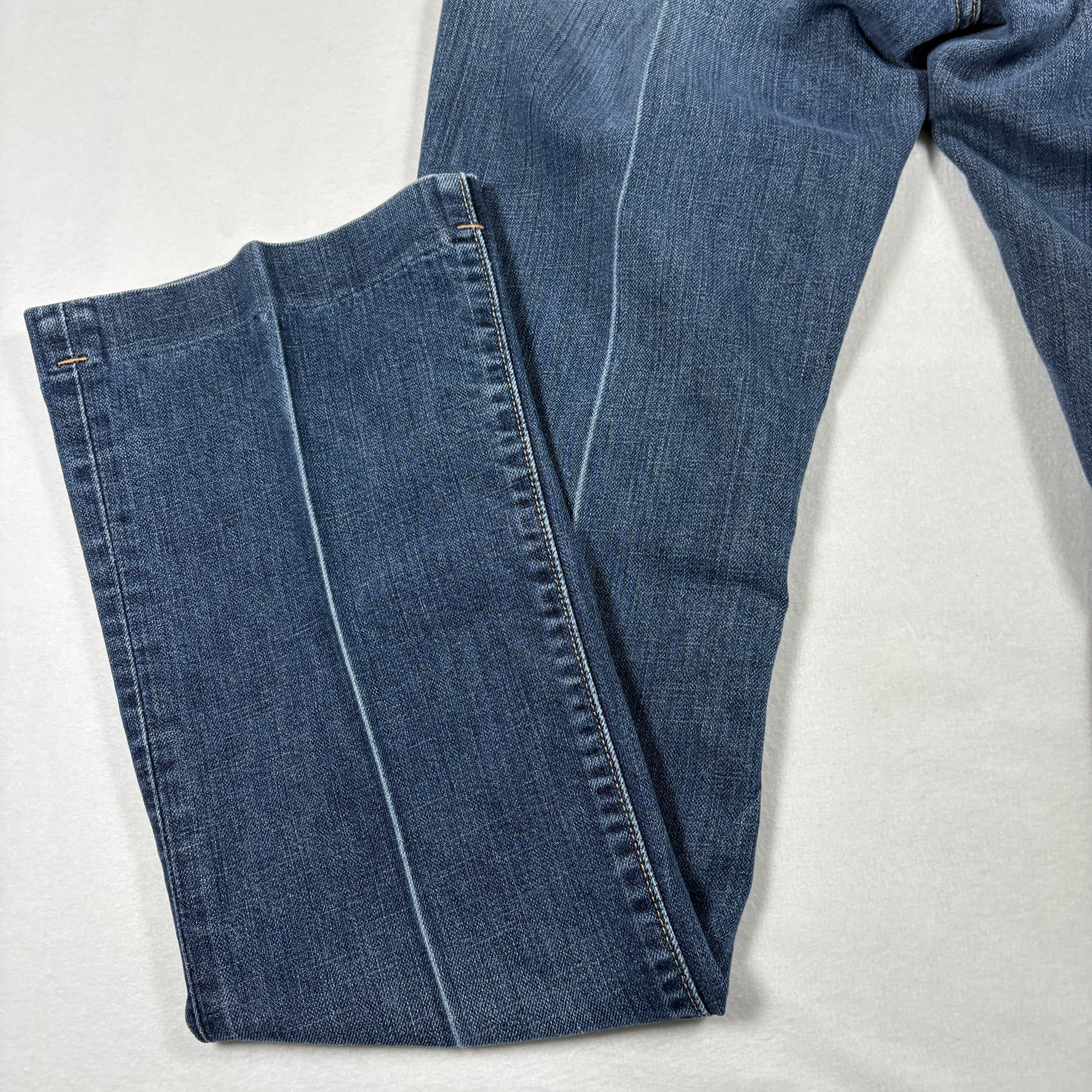 Gap Womens 6 Long Ultra Low Rise Jeans Blue Y2K 2000s Distressed Denim Grunge