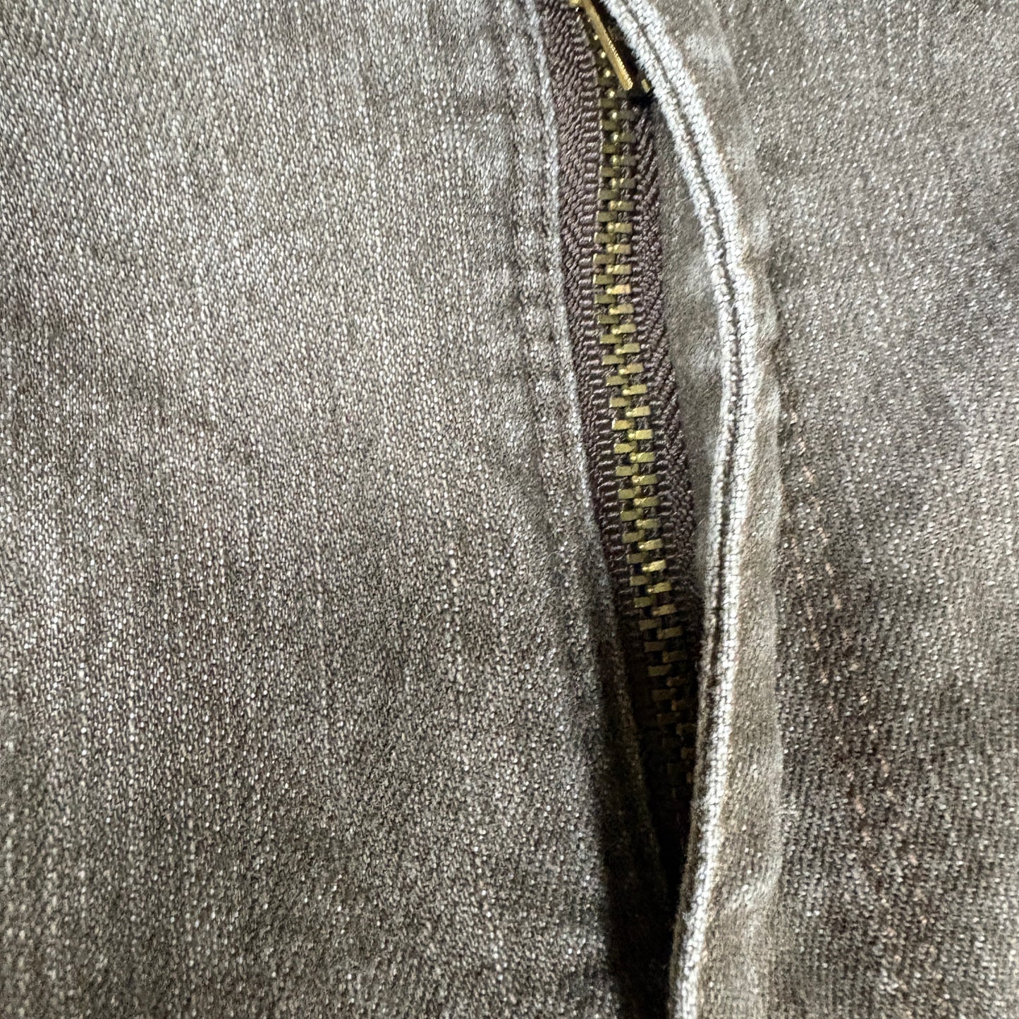 Gloria Vanderbilt Amanda Jeans Women 12 Brown Classic Tapered Stretch Denim