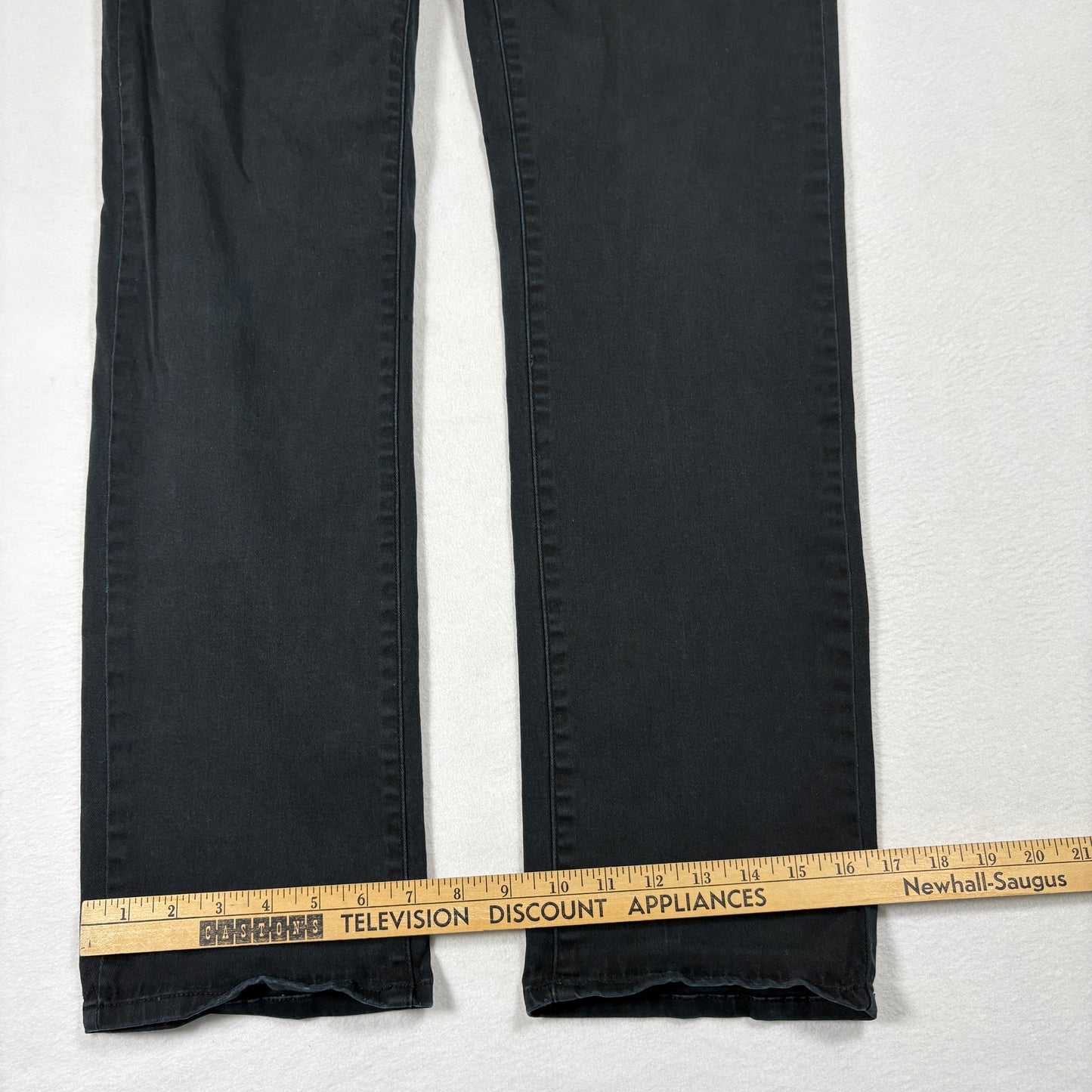 RSQ Mens Chino Pants 34x32 Black London Skinny Slim Fit Casual Y2K Streetwear