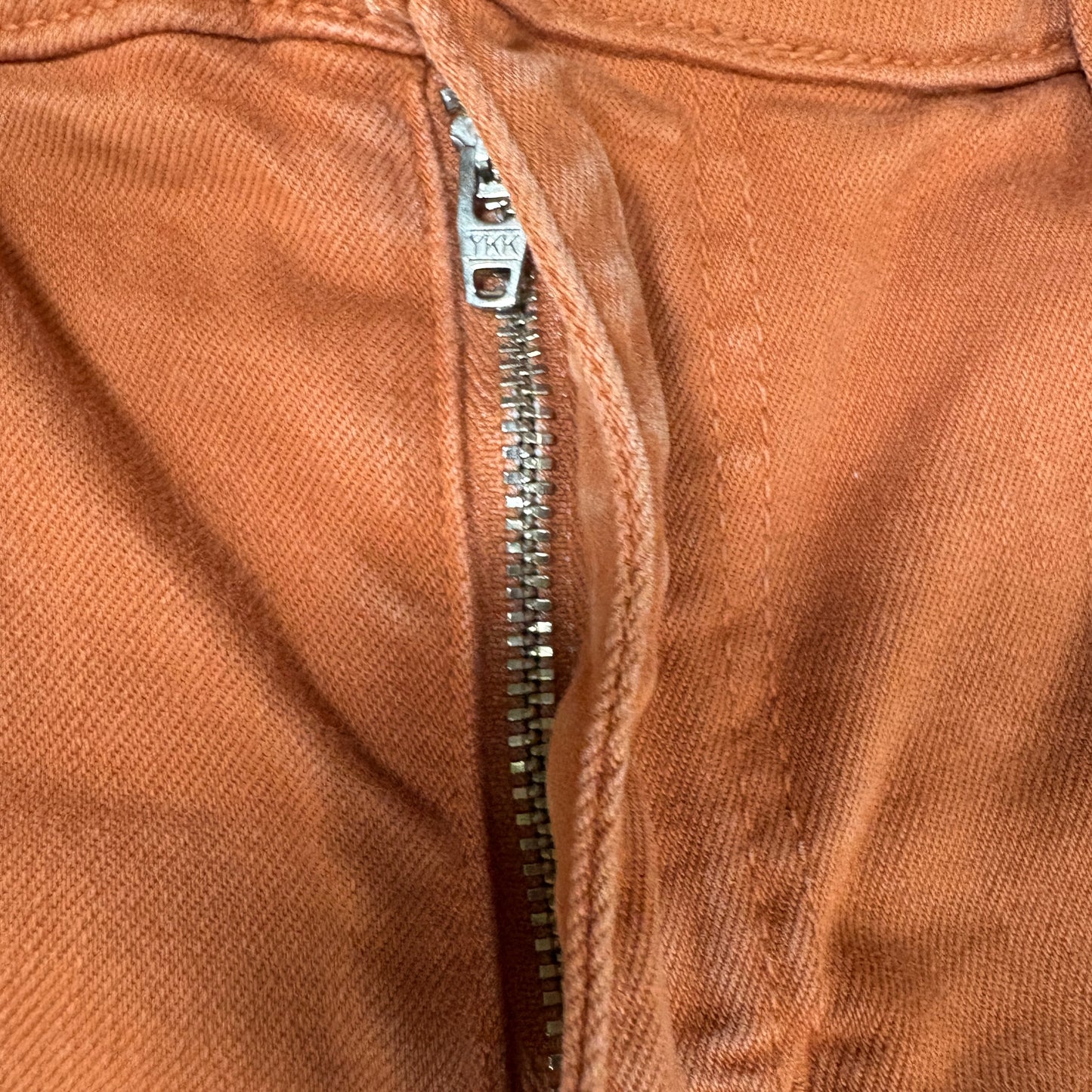 Joe’s Jeans Women’s W31 Skinny Fit Rust Orange Stretch Denim Made in USA