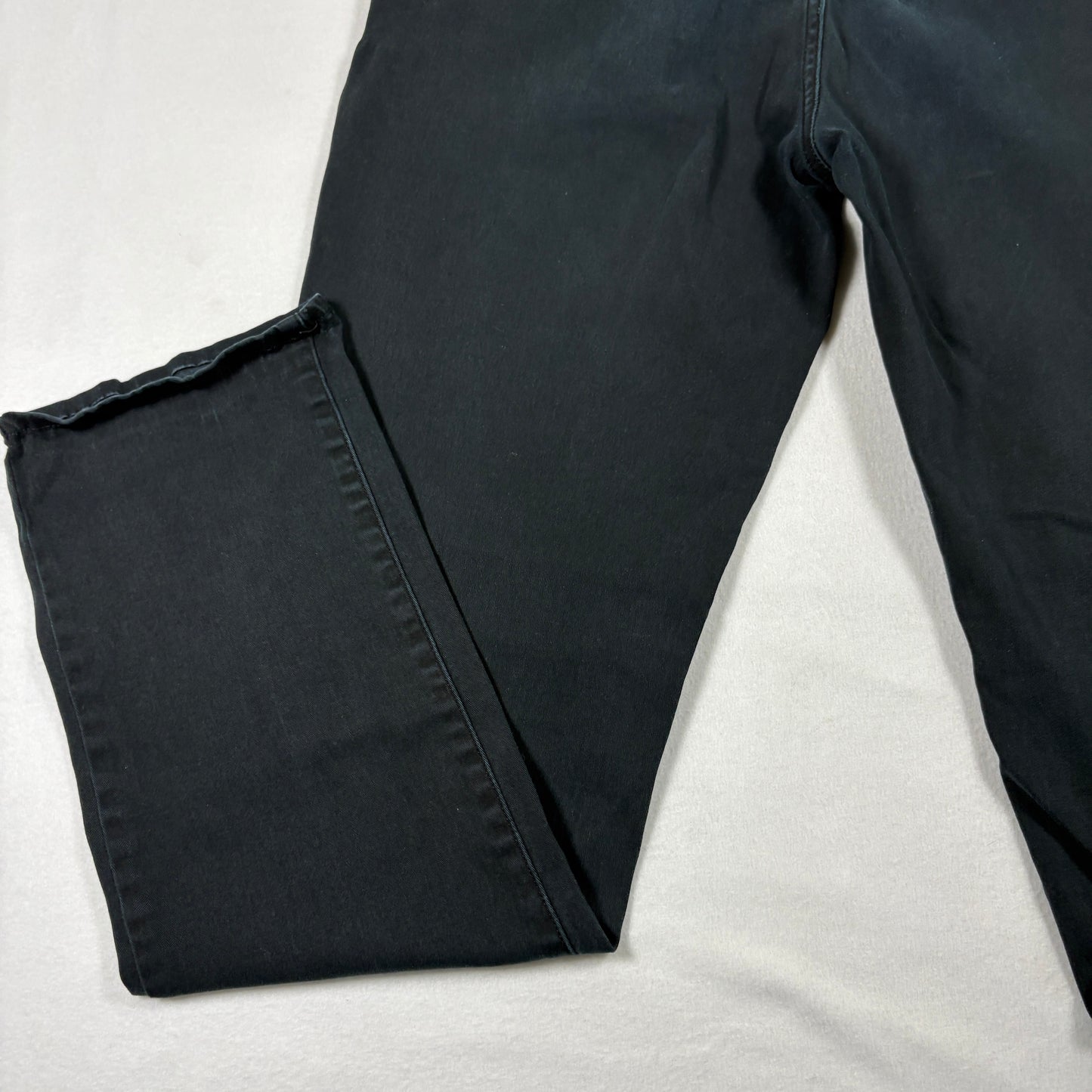 RSQ Mens Chino Pants 34x32 Black London Skinny Slim Fit Casual Y2K Streetwear