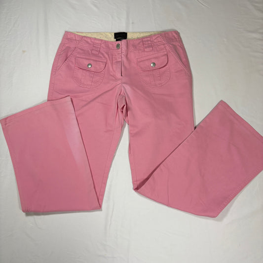 The Limited Women’s Size 6 Tierney Fit Pink Cotton Pants Straight Leg
