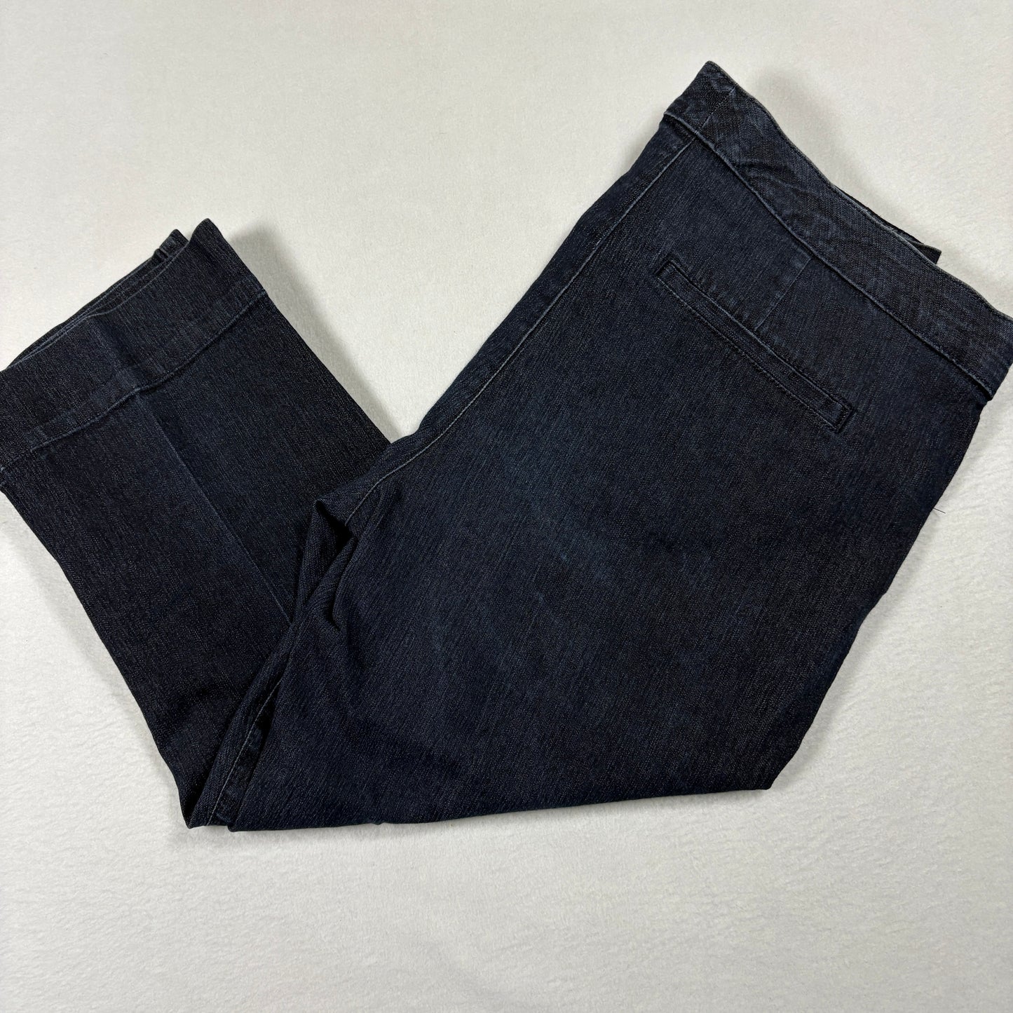 Bandolino Womens Maureen Capri Jeans Size 6 Dark Wash Stretch Denim Y2K Casual