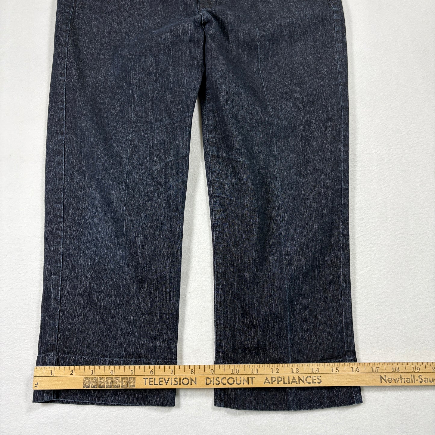 Bandolino Womens Maureen Capri Jeans Size 6 Dark Wash Stretch Denim Y2K Casual