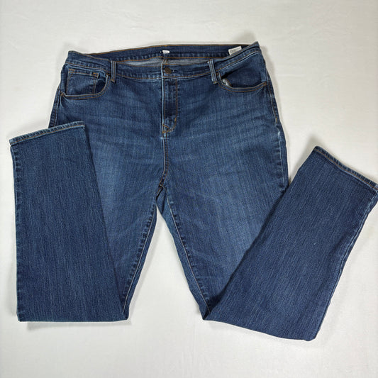 Old Navy Jeans Womens 16 Blue Bootcut Stretch Denim Classic Fit Everyday Pants