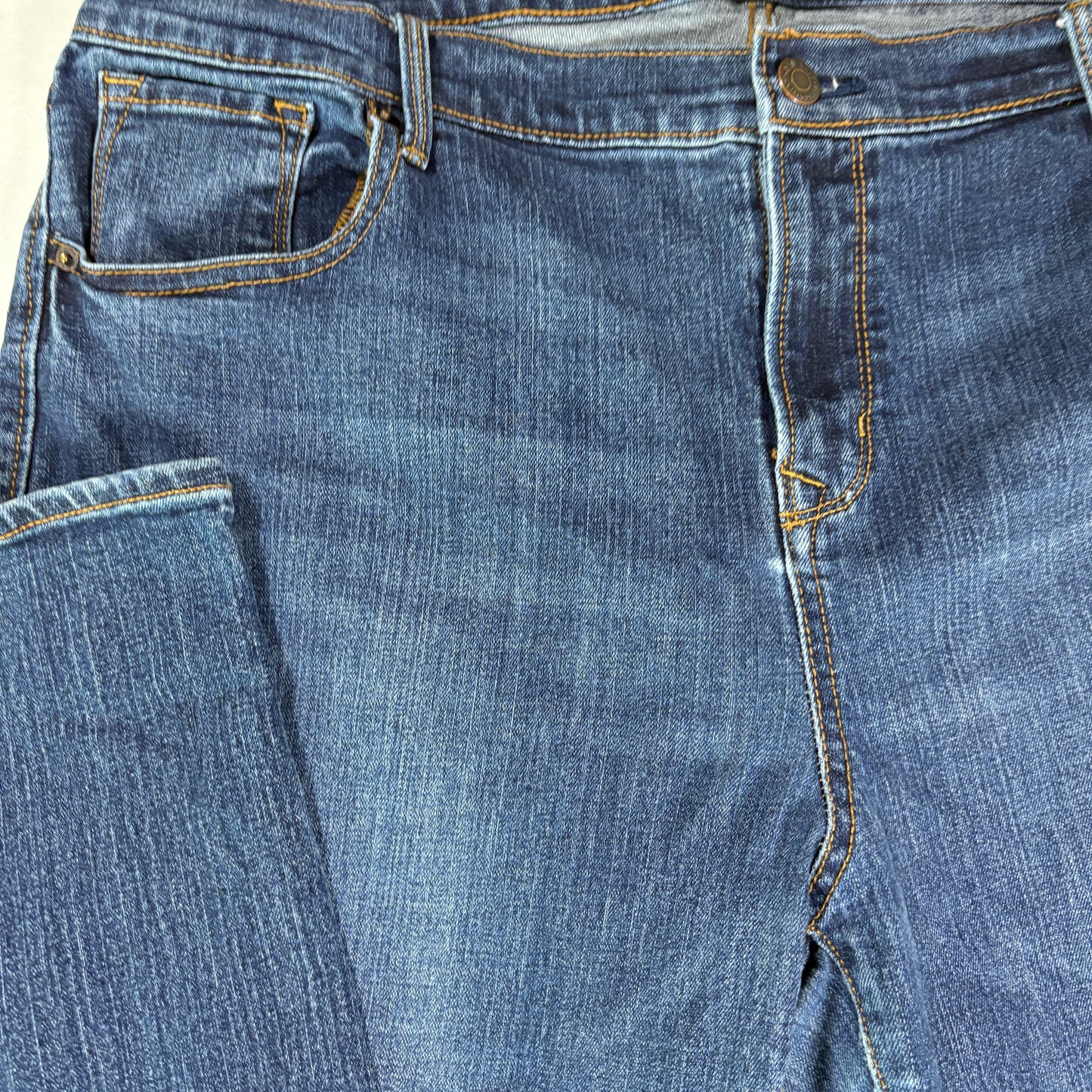 Old Navy Jeans Womens 16 Blue Bootcut Stretch Denim Classic Fit Everyday Pants