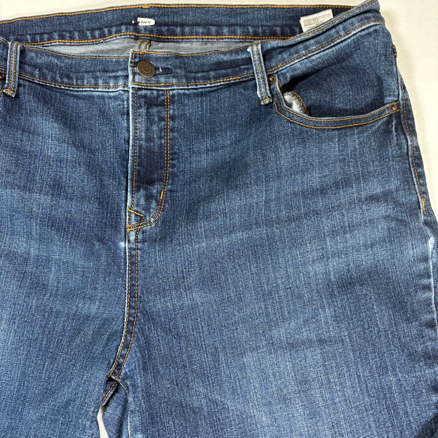 Old Navy Jeans Womens 16 Blue Bootcut Stretch Denim Classic Fit Everyday Pants