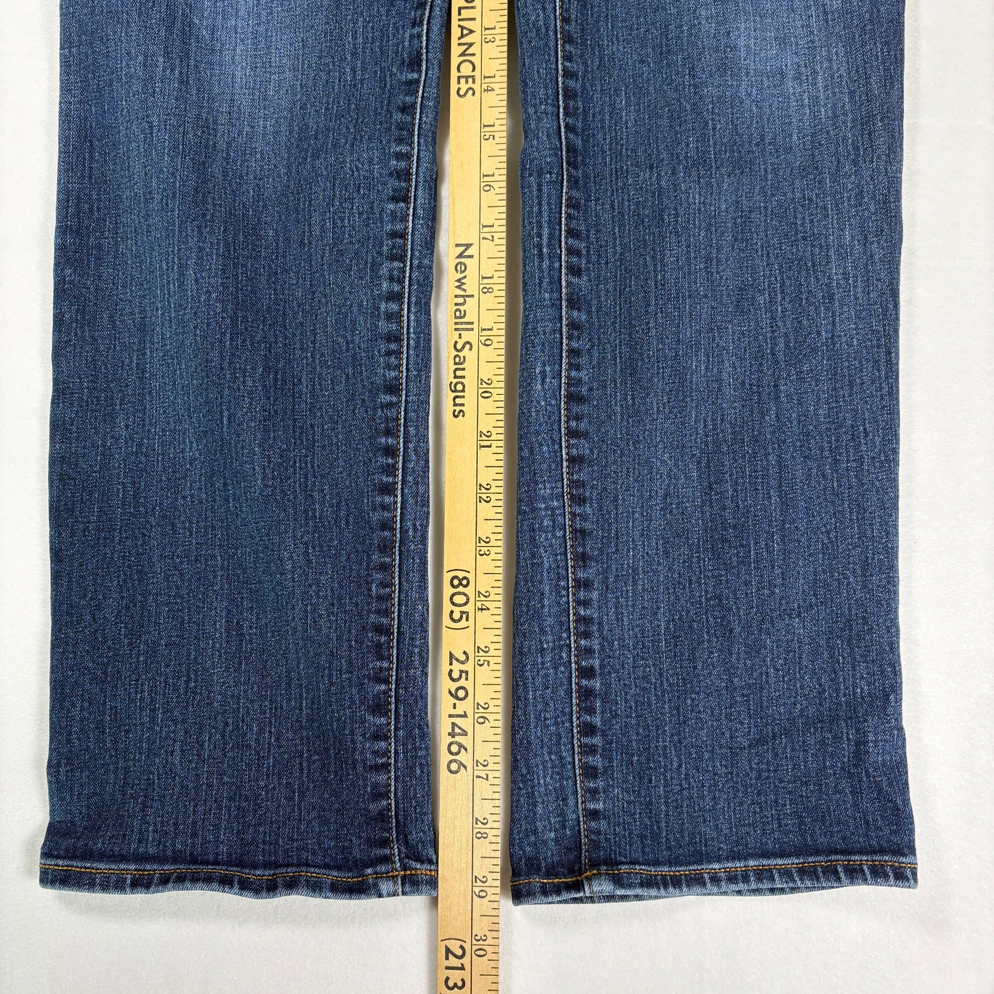 Old Navy Jeans Womens 16 Blue Bootcut Stretch Denim Classic Fit Everyday Pants