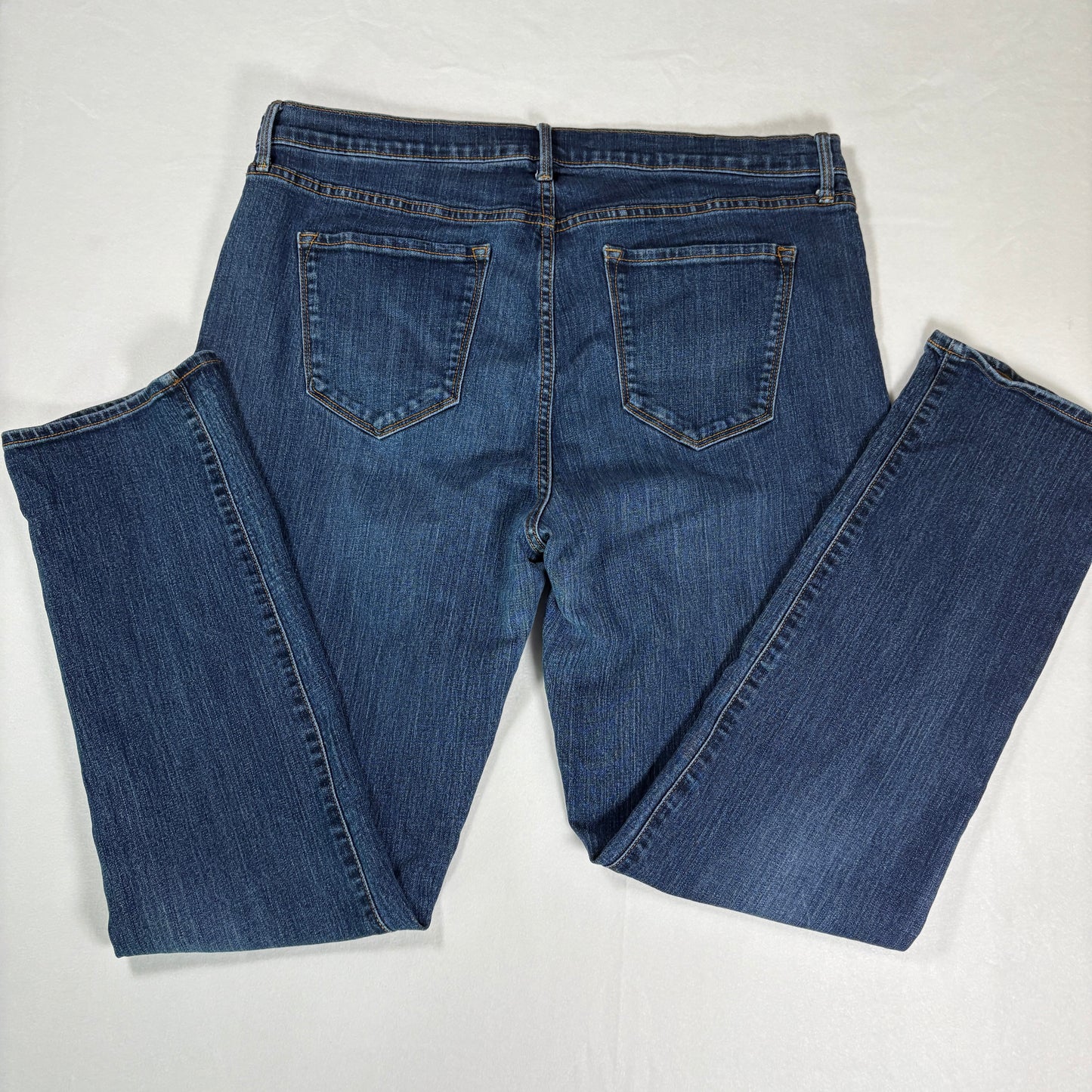 Old Navy Jeans Womens 16 Blue Bootcut Stretch Denim Classic Fit Everyday Pants