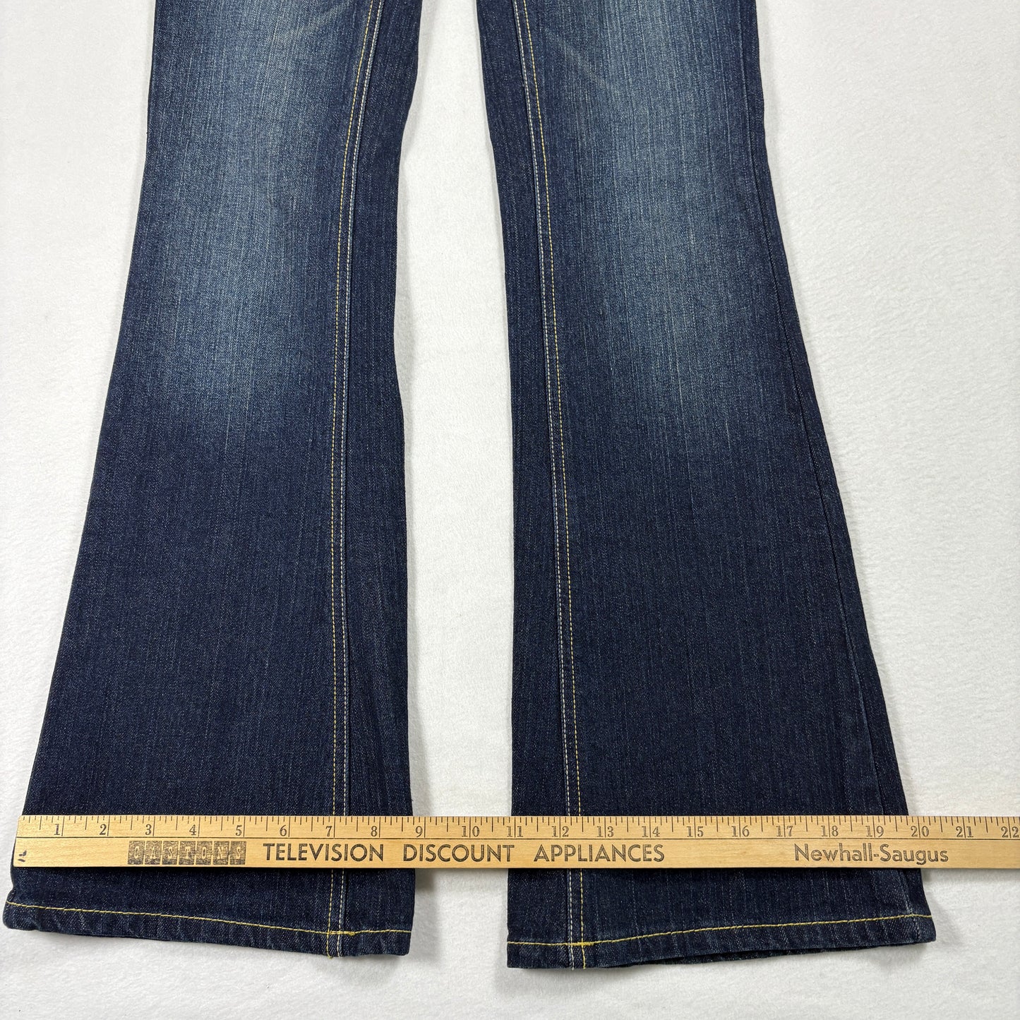 Paris Blues Womens Jeans Size 9 Dark Wash Bootcut Denim Y2K 90s Stretch Vintage