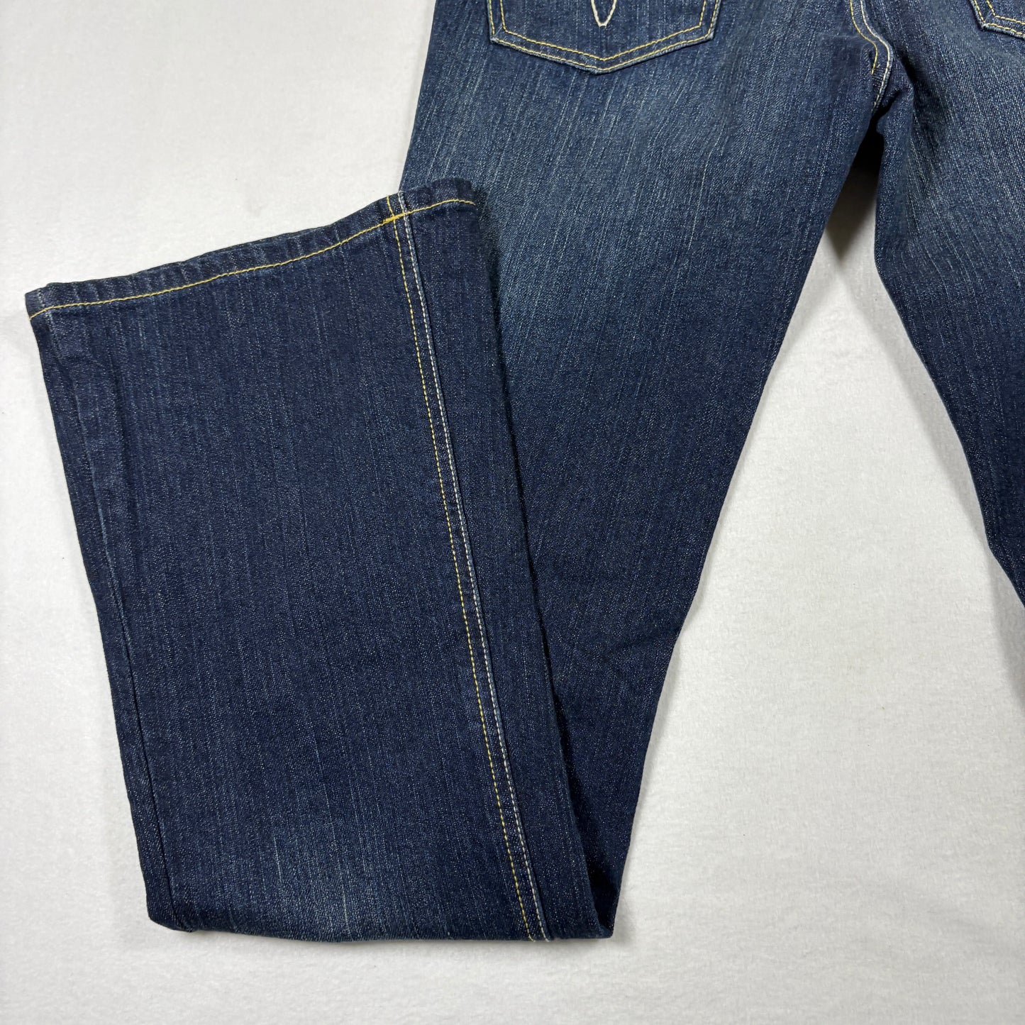 Paris Blues Womens Jeans Size 9 Dark Wash Bootcut Denim Y2K 90s Stretch Vintage