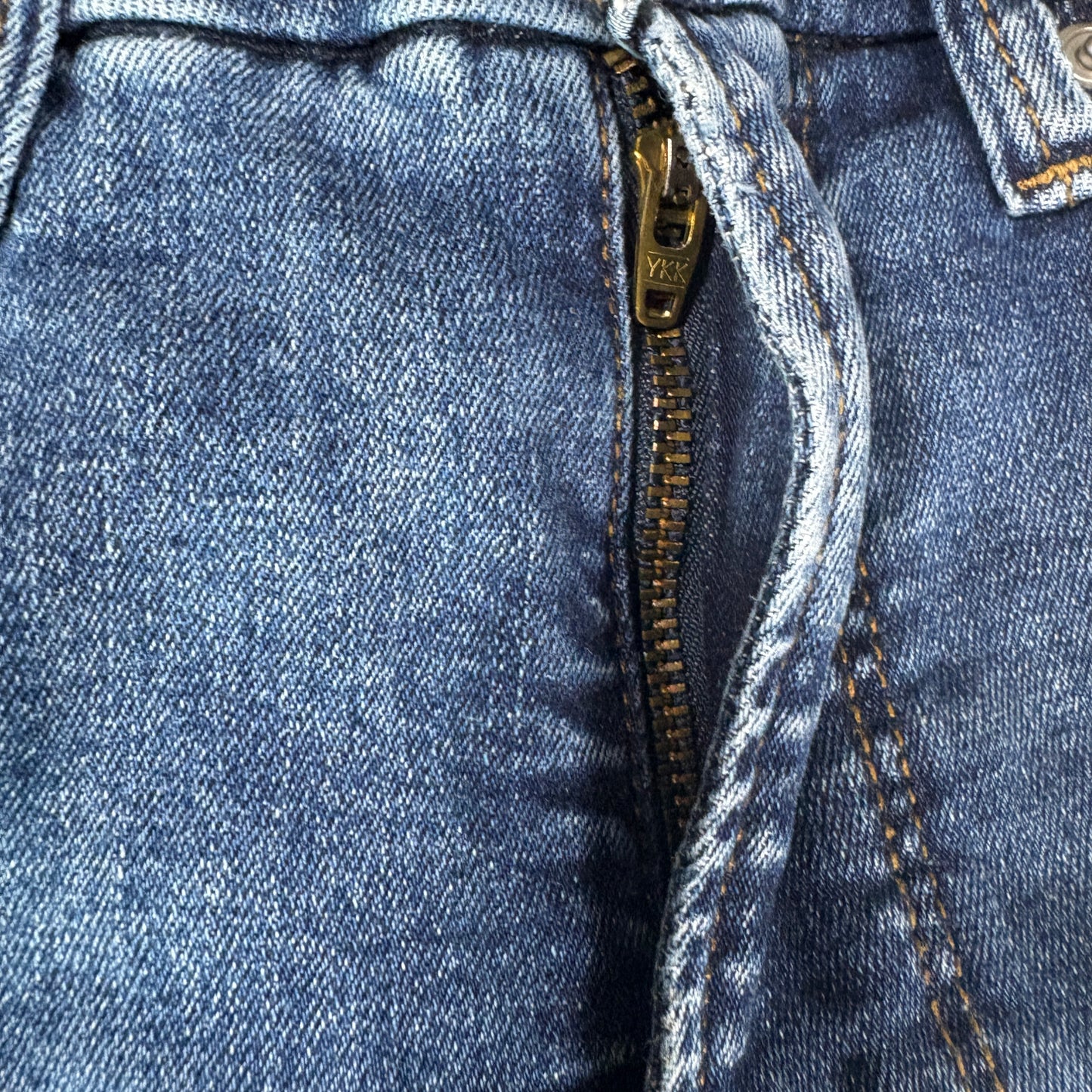 Good American Jeans Womens 6/28 Blue Stretch Denim Bootcut High Rise Pants