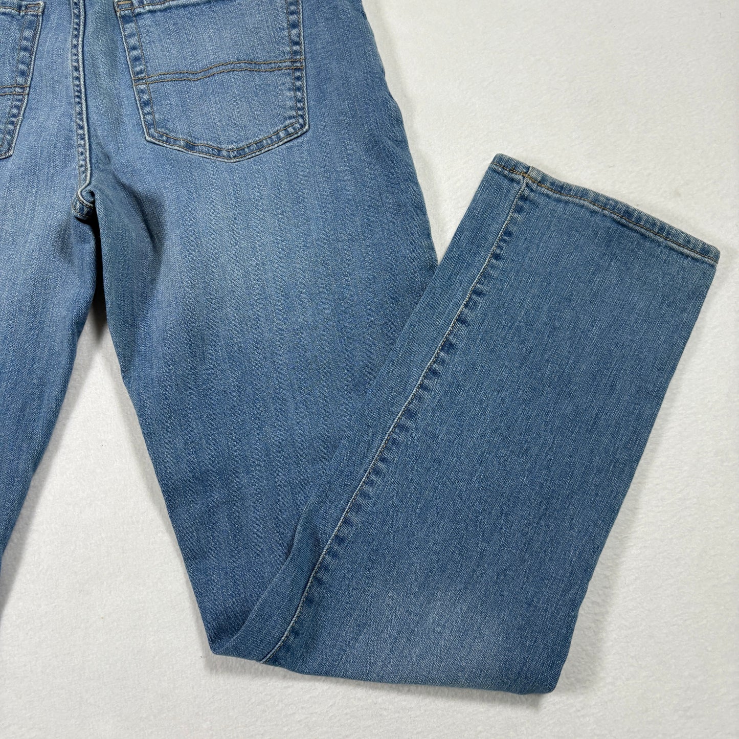 The Childrens Place Boys Jeans Size 18 Straight Stretch Denim Blue Wash Casual