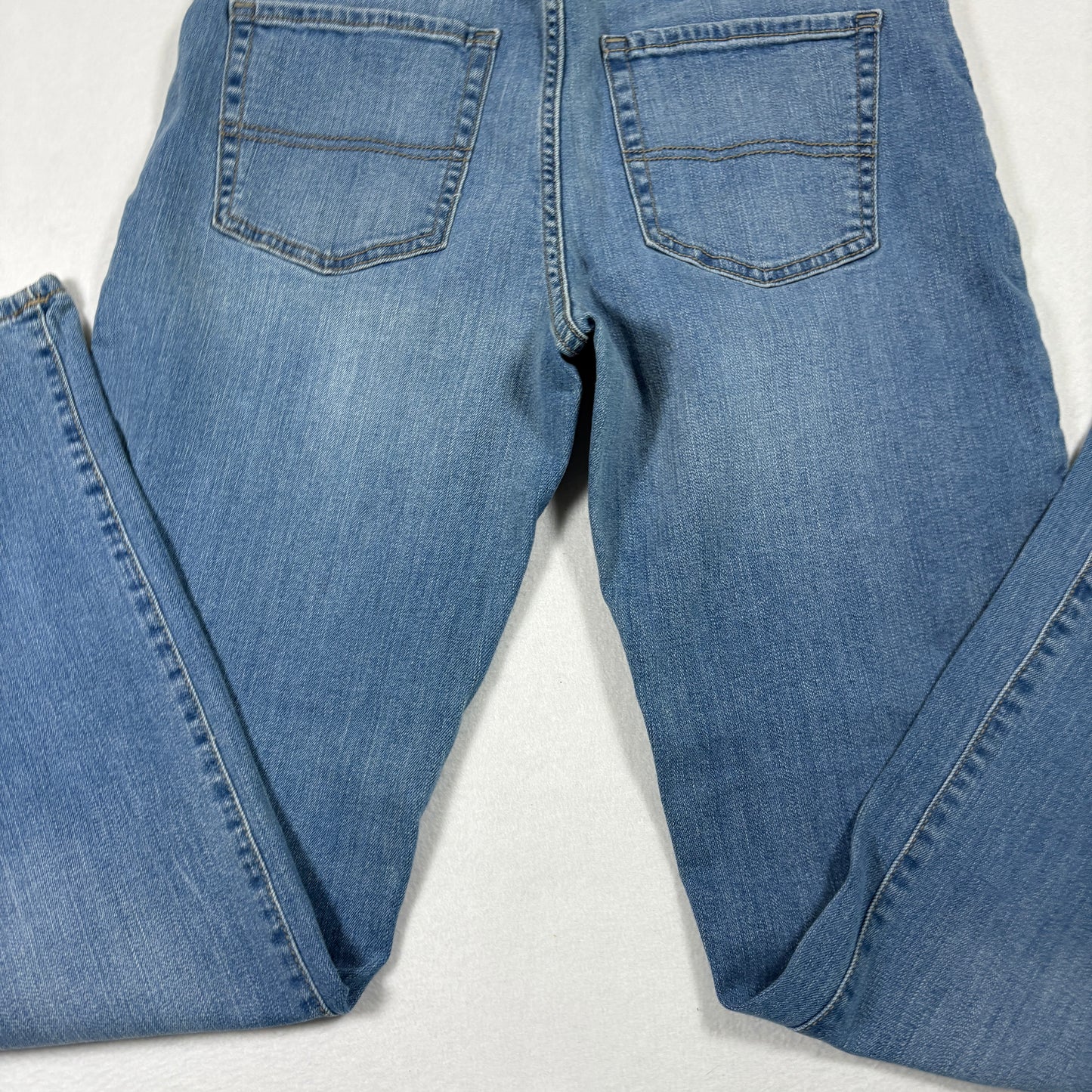 The Childrens Place Boys Jeans Size 18 Straight Stretch Denim Blue Wash Casual