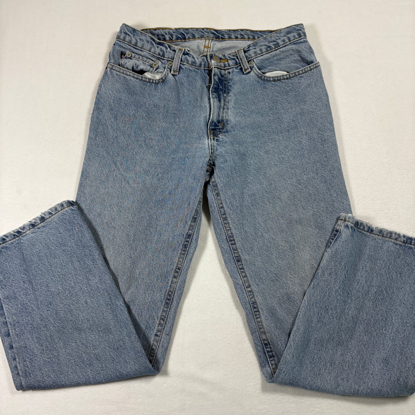 Polo Ralph Lauren Mens Jeans 30x29 Saturday Jean Vintage 90s Y2K Denim USA Made