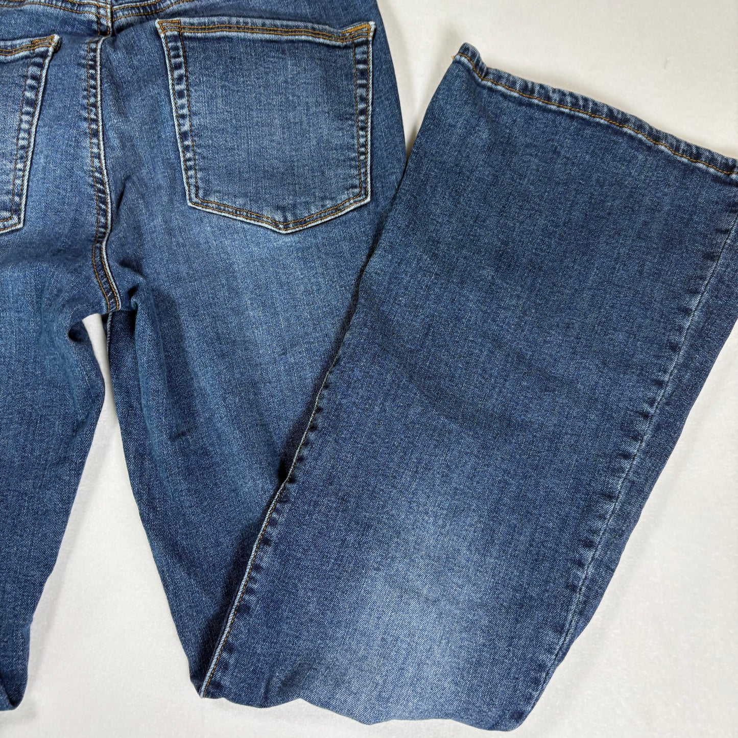 Good American Jeans Womens 6/28 Blue Stretch Denim Bootcut High Rise Pants