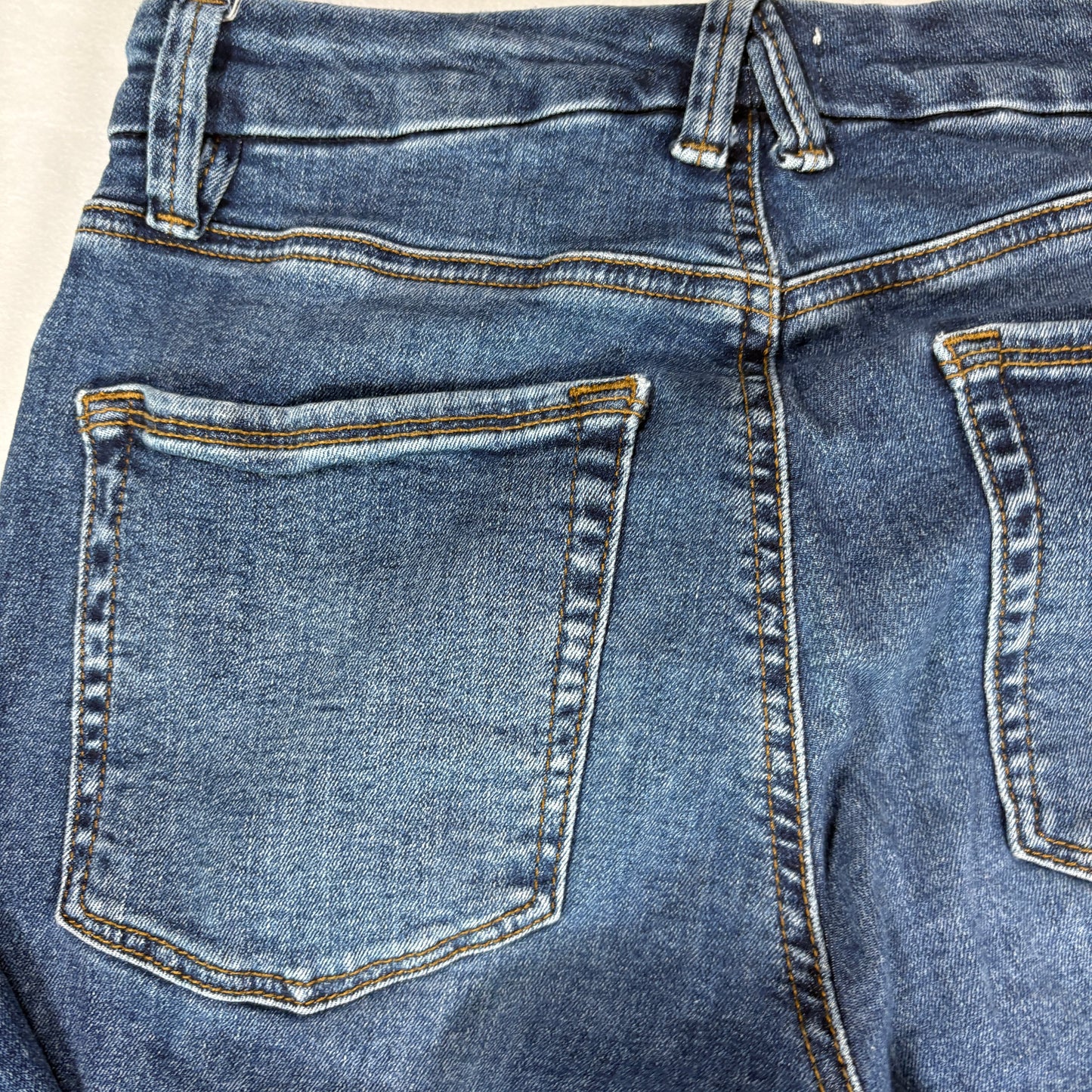 Good American Jeans Womens 6/28 Blue Stretch Denim Bootcut High Rise Pants