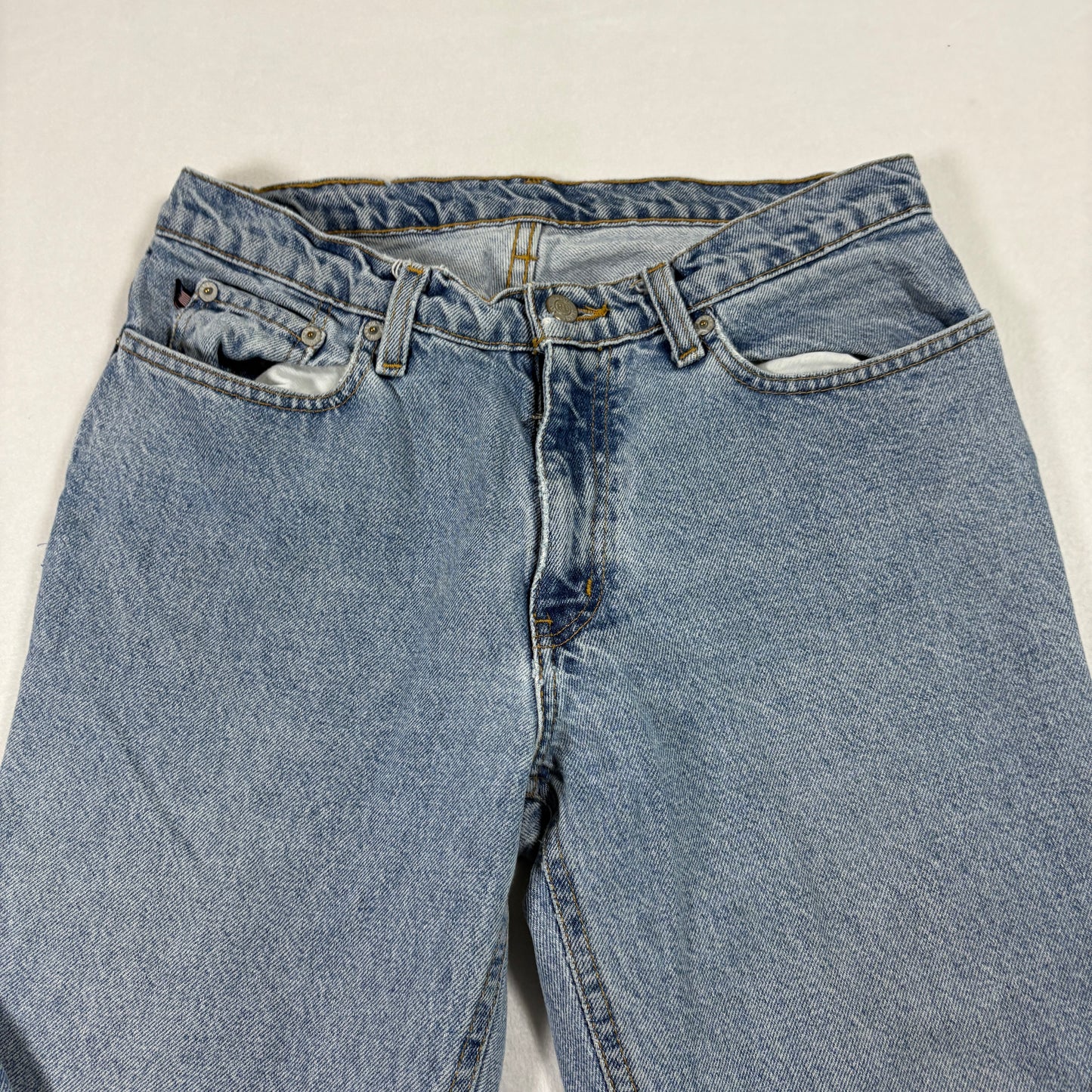 Polo Ralph Lauren Mens Jeans 30x29 Saturday Jean Vintage 90s Y2K Denim USA Made